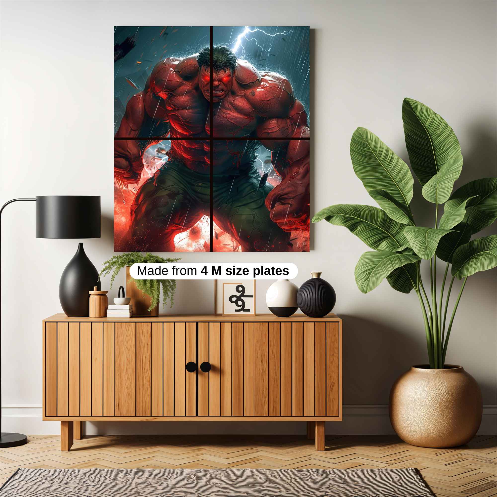 Hulk Fury Safe Wall Magnetic / M