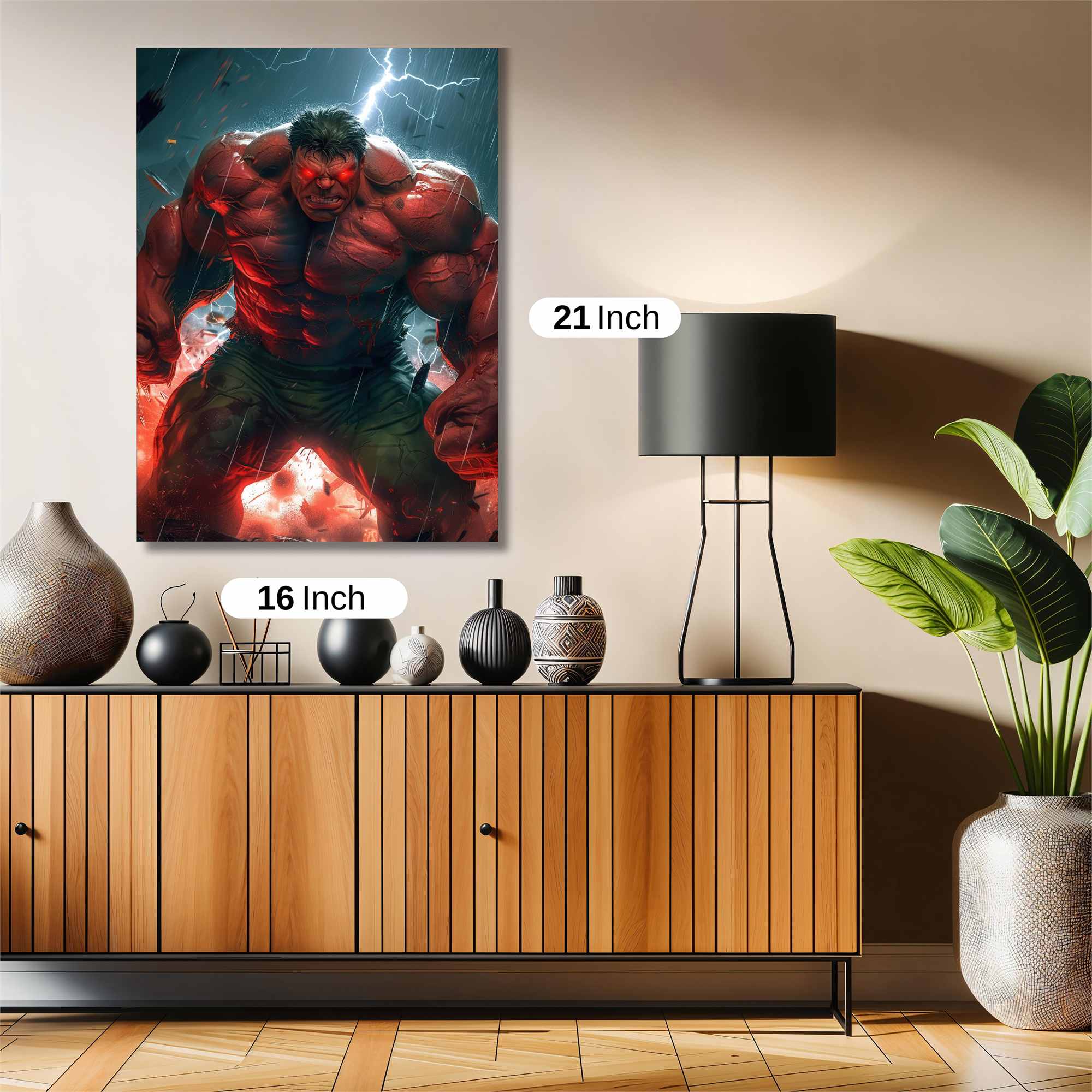 Hulk Fury Safe Wall Magnetic / M