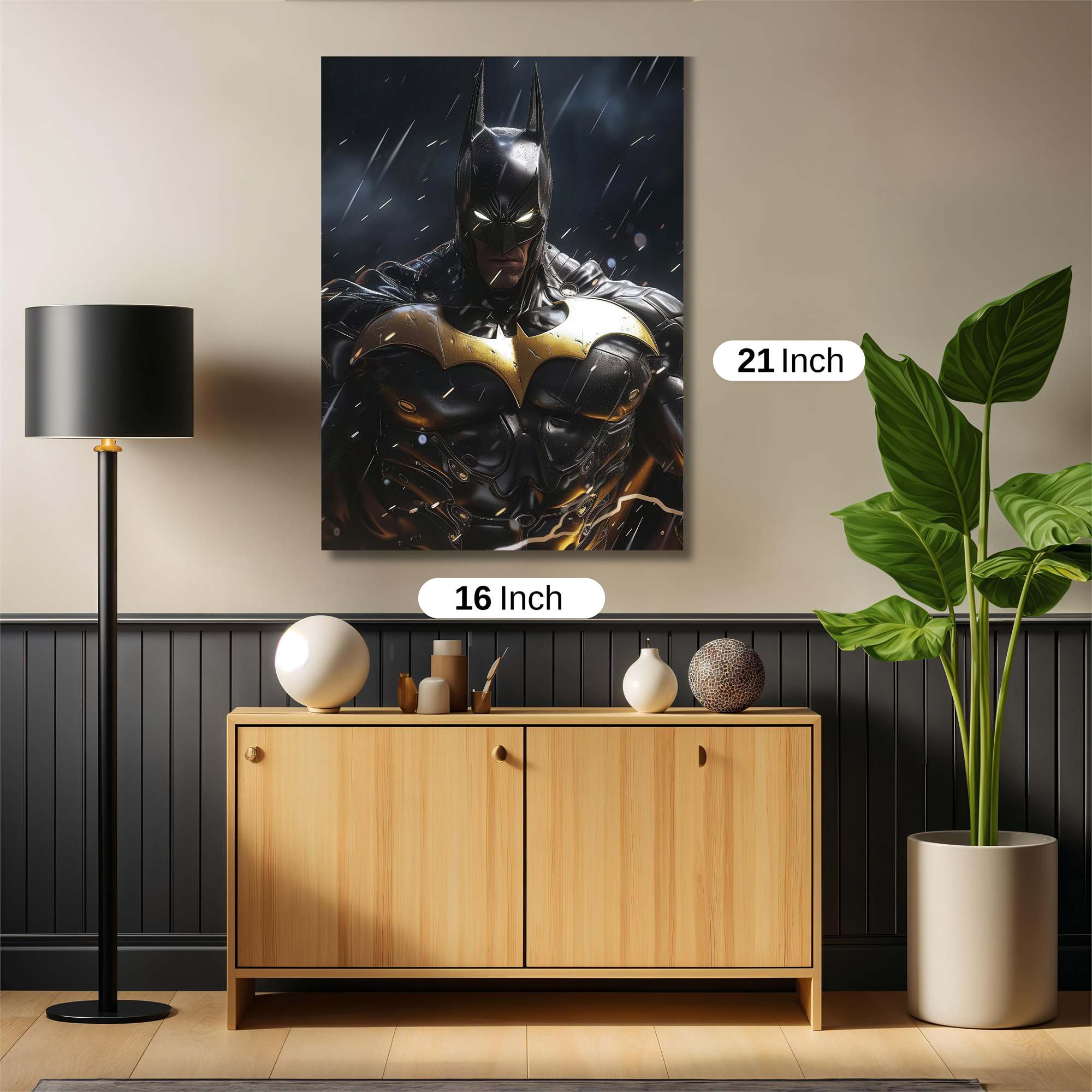 Batman Vigilance Safe Wall Magnetic / M