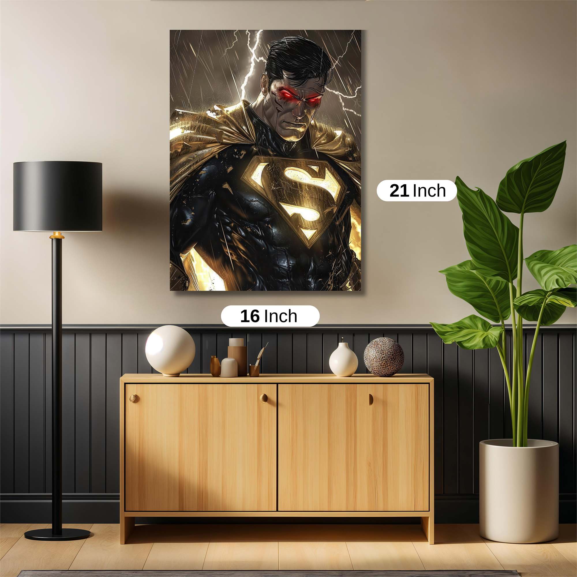 Superman Intense Safe Wall Magnetic / M