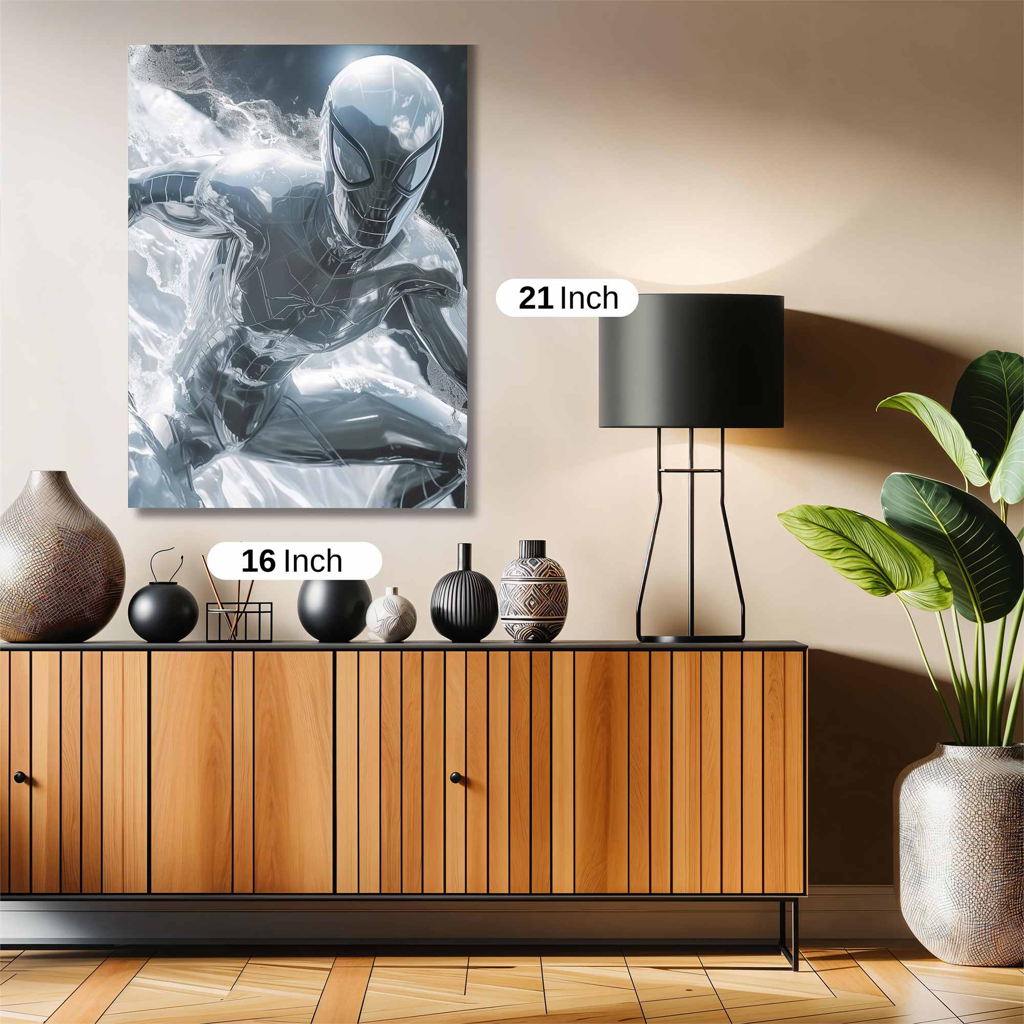 Silver Surge Safe Wall Magnetic / M