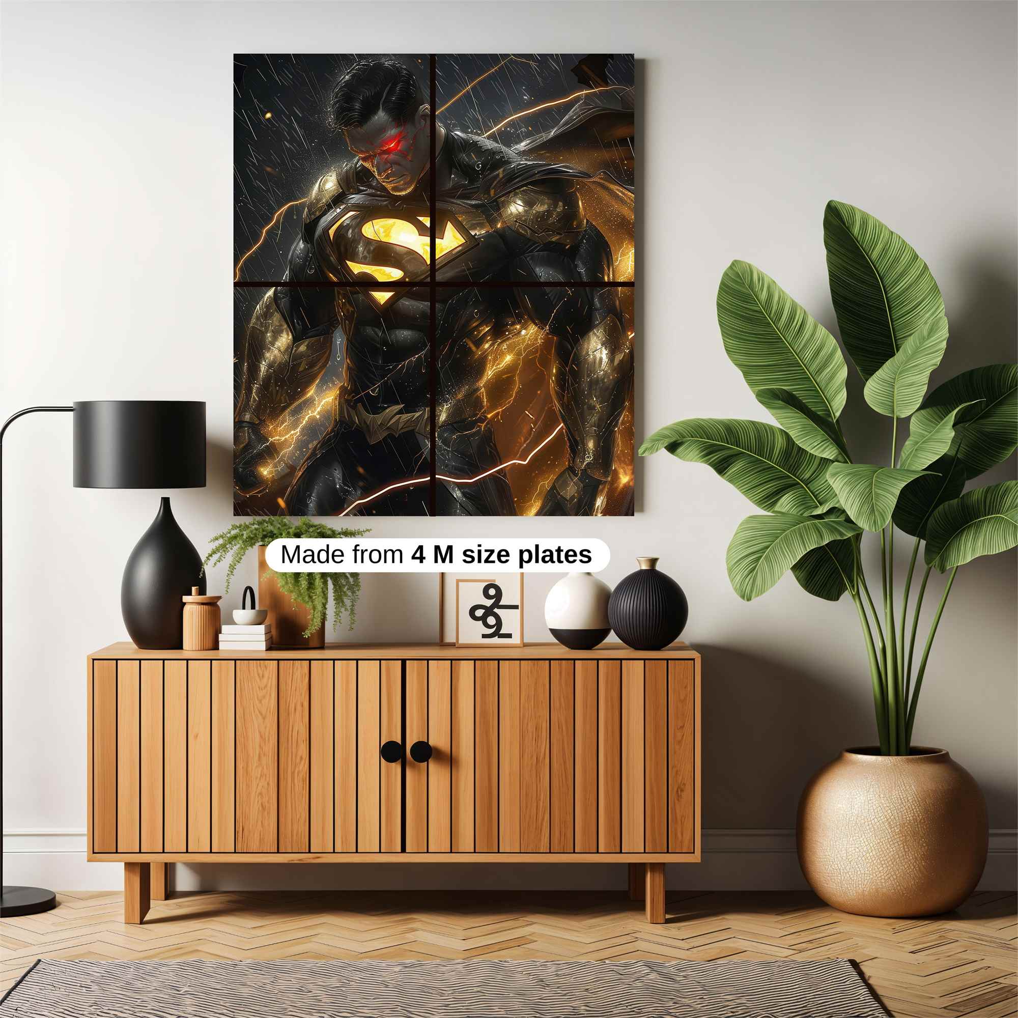 Superman Fury Safe Wall Magnetic / M