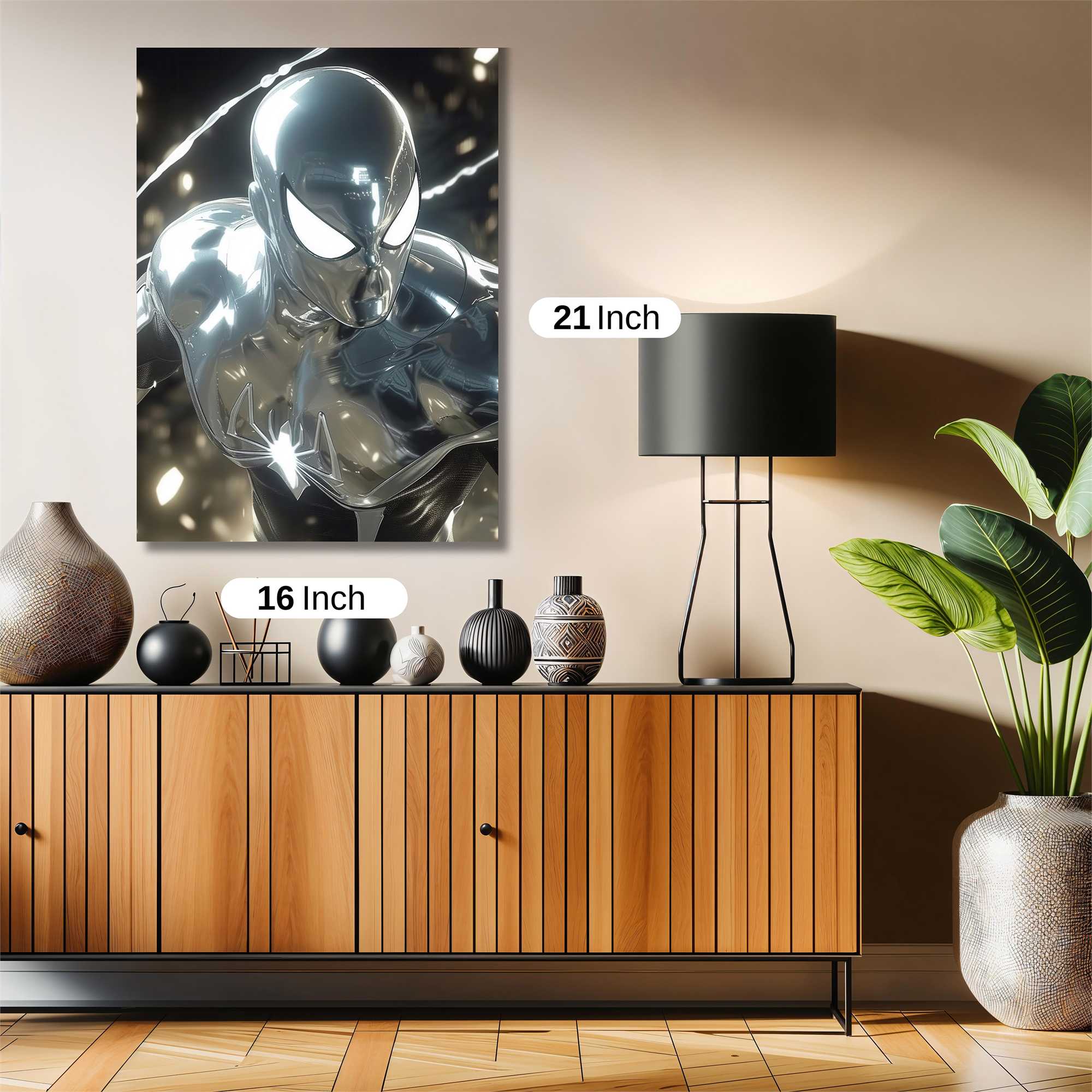 Silver Surge Safe Wall Magnetic / M