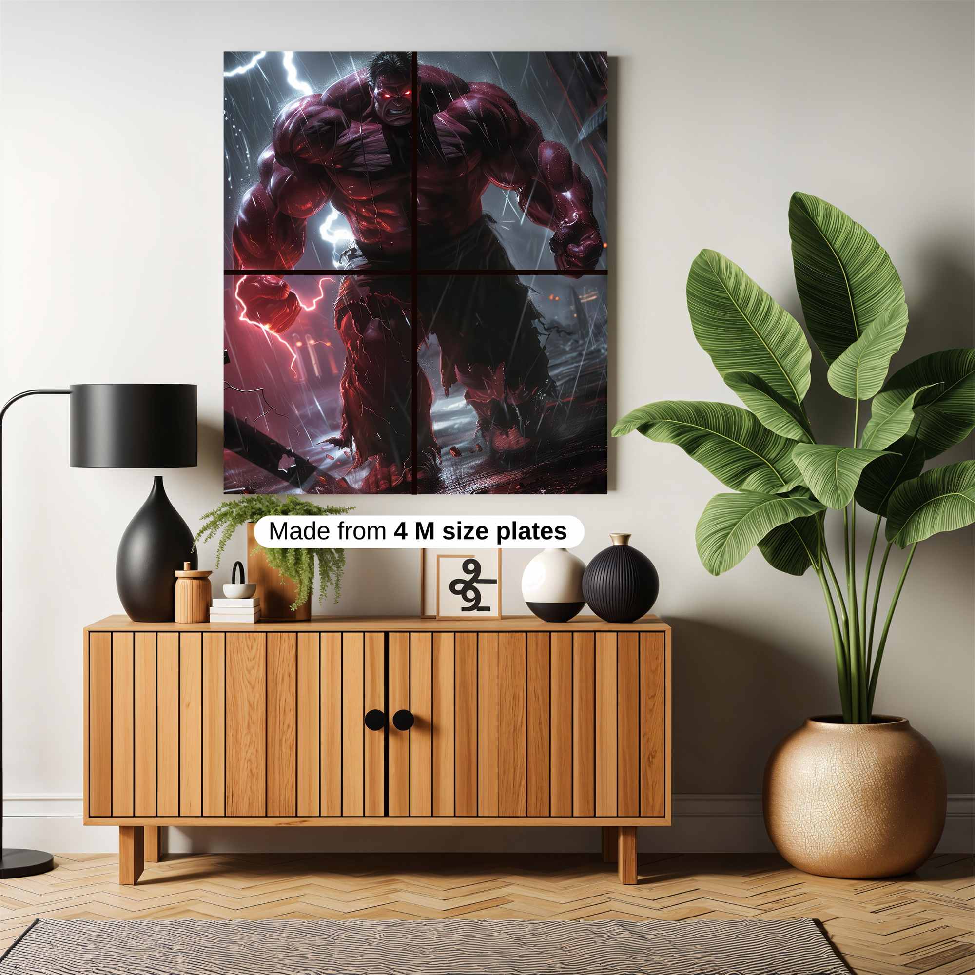 Hulk Fury Safe Wall Magnetic / M