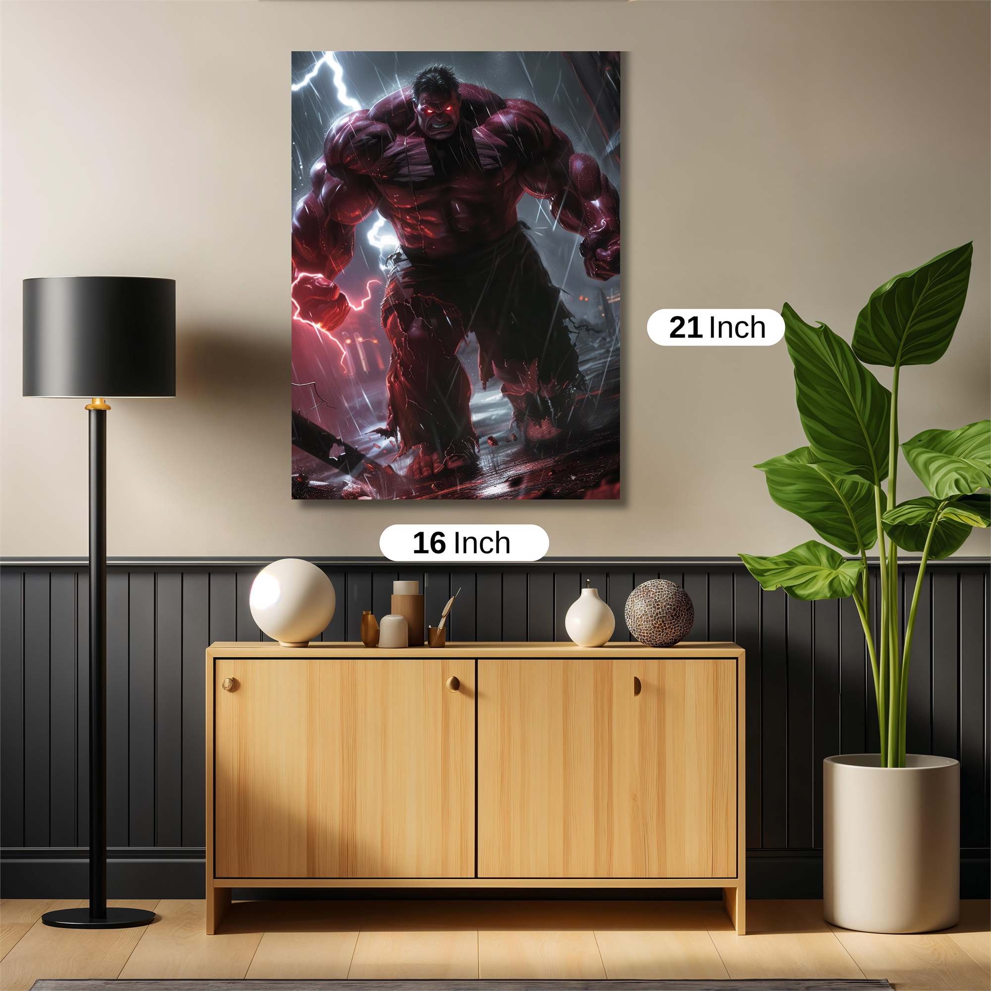 Hulk Fury Safe Wall Magnetic / M