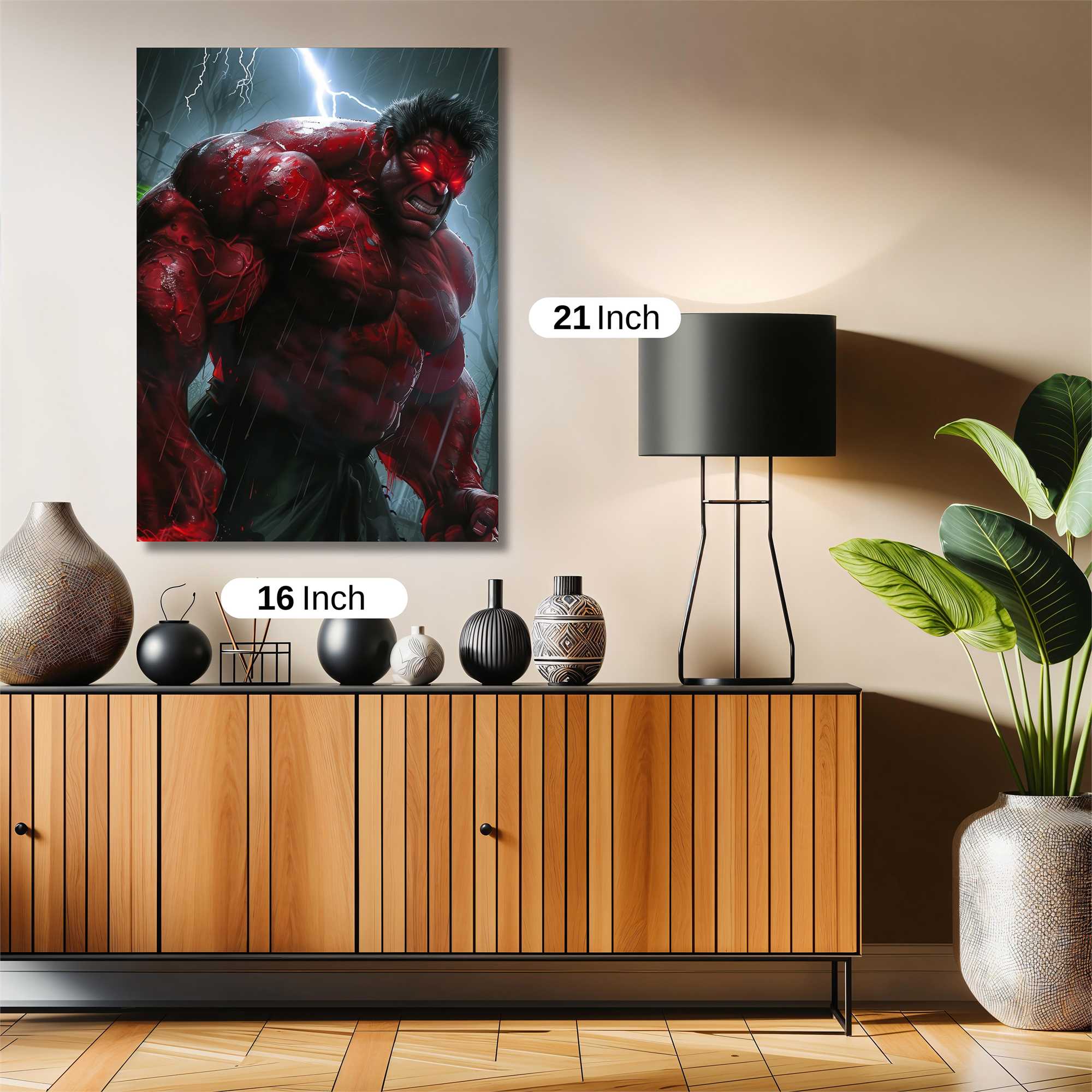 Red Fury Safe Wall Magnetic / M
