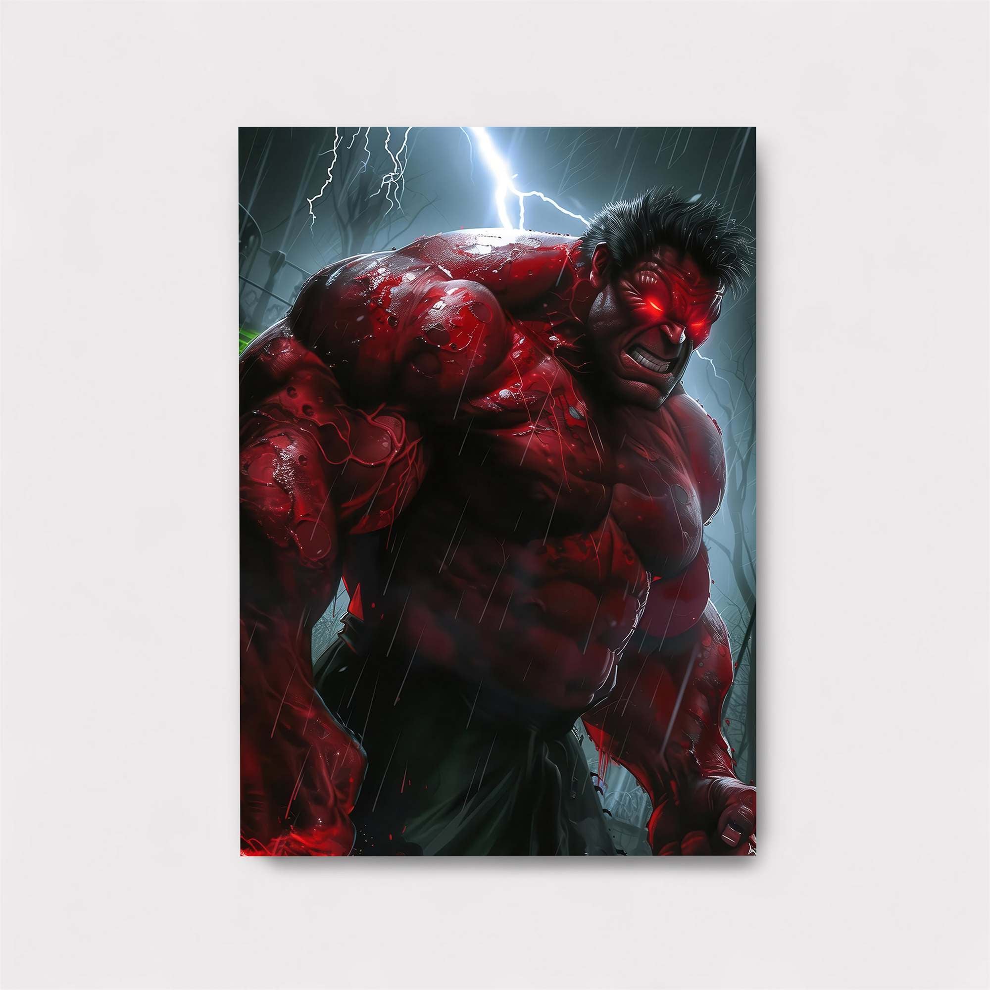 Red Fury Safe Wall Magnetic / M