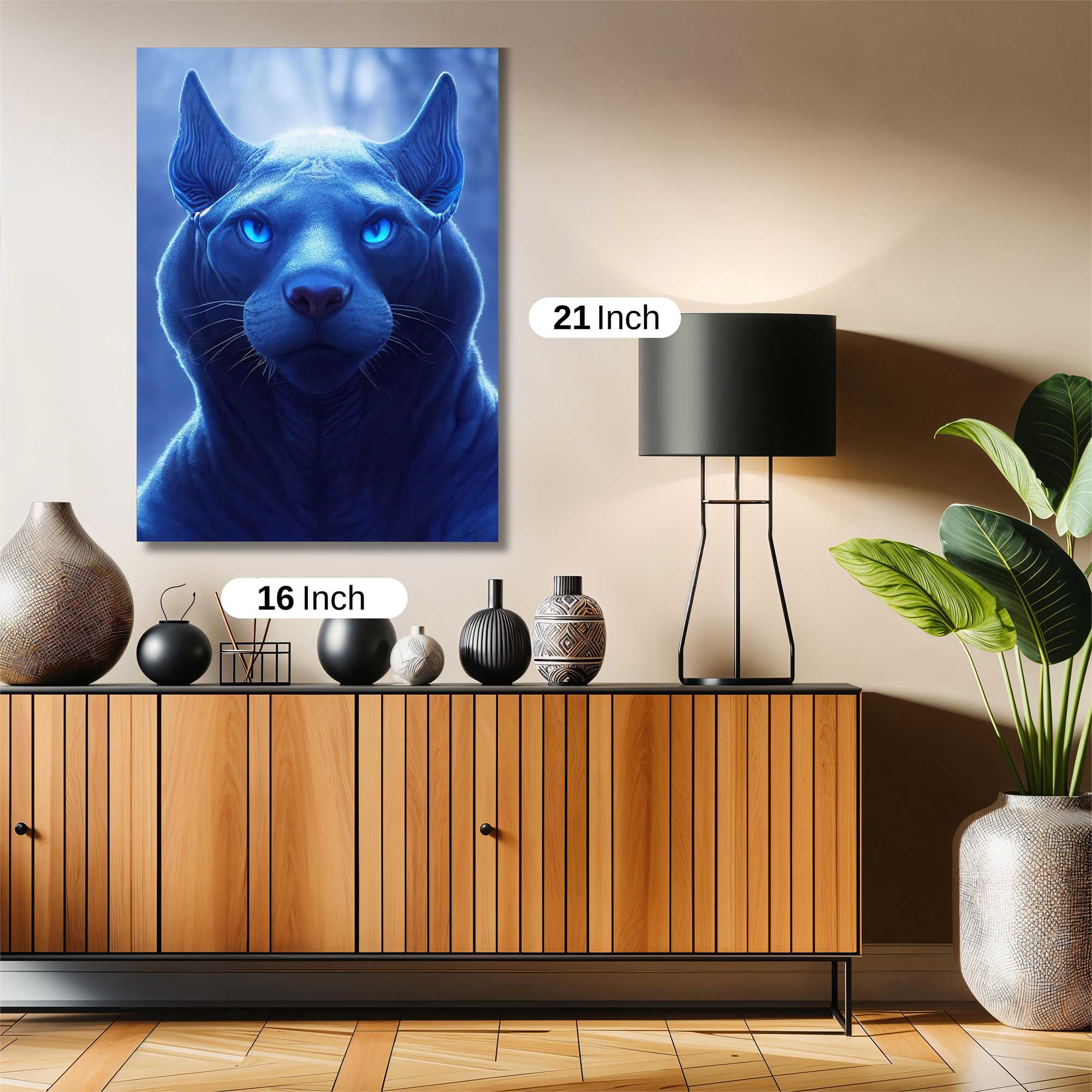Mystic Panther Safe Wall Magnetic / M