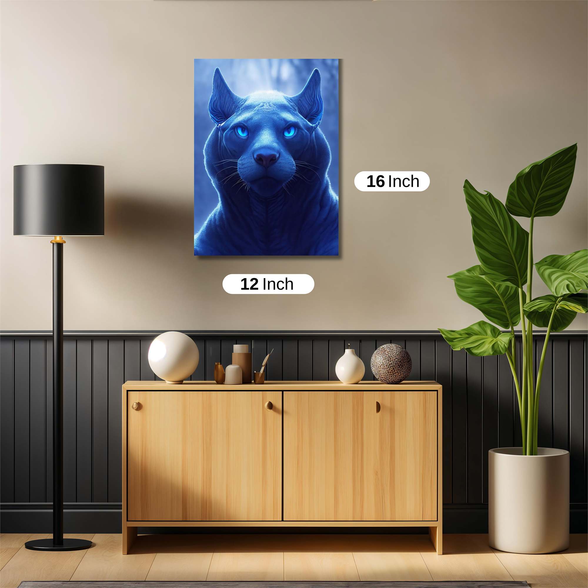 Mystic Panther Safe Wall Magnetic / M