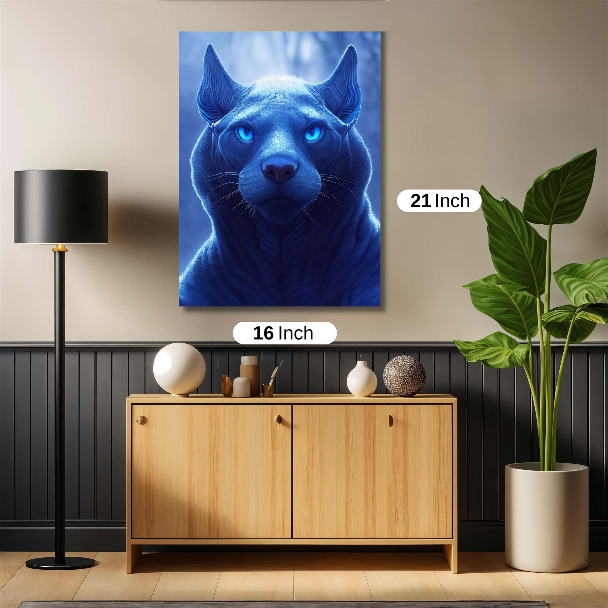 Mystic Panther Safe Wall Magnetic / M