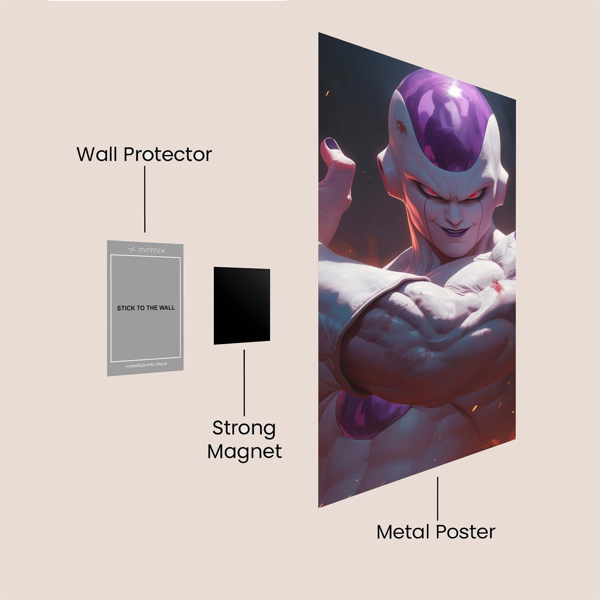 Frieza Furystorm Safe Wall Magnetic / M