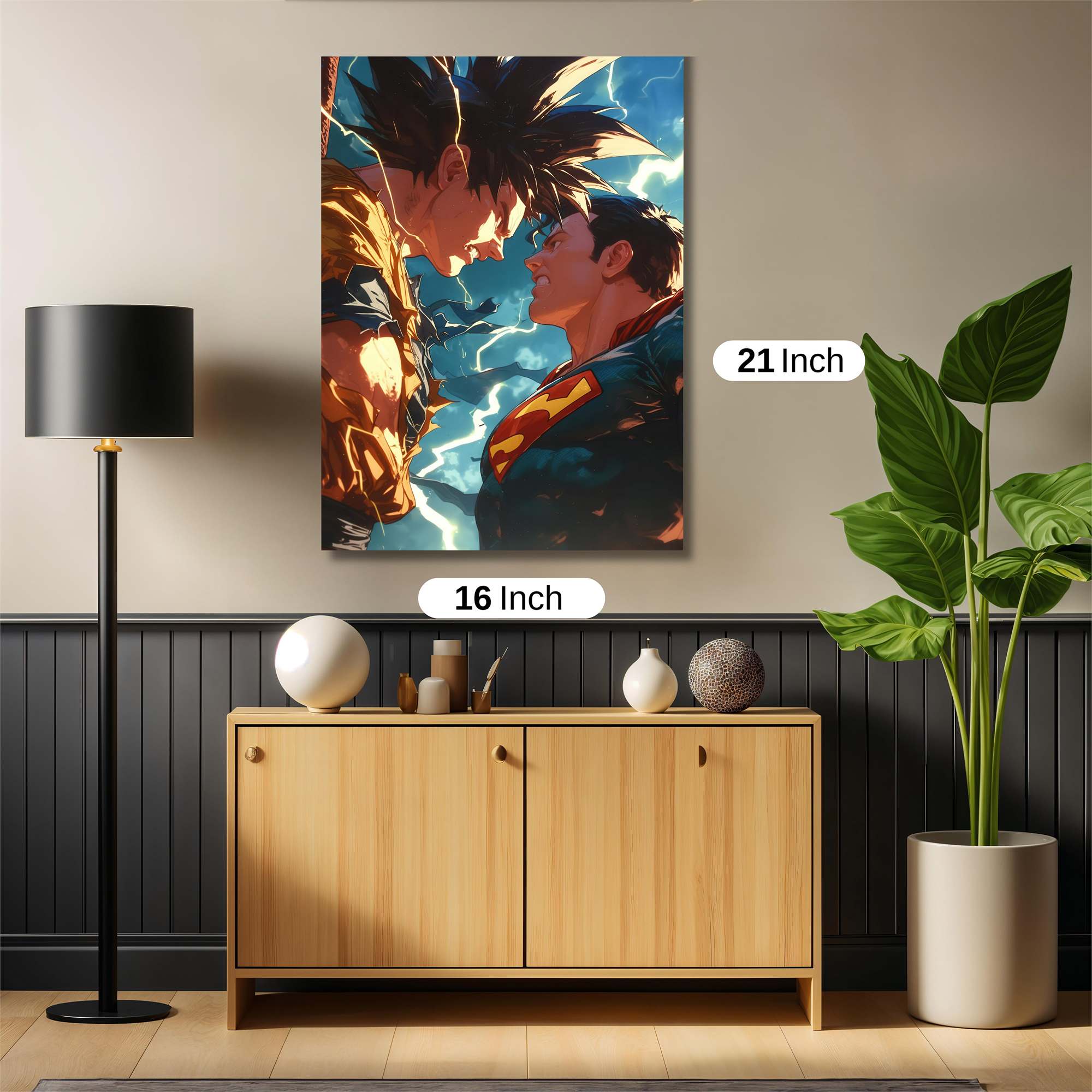 Titans Clash Safe Wall Magnetic / M