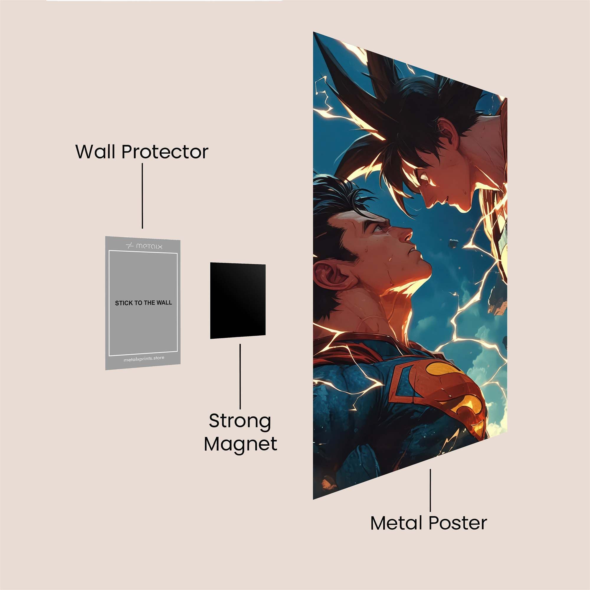 Super Clash Safe Wall Magnetic / M