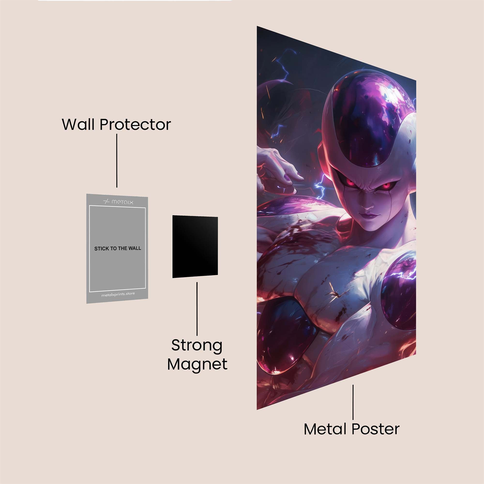 Frieza Fury Safe Wall Magnetic / M