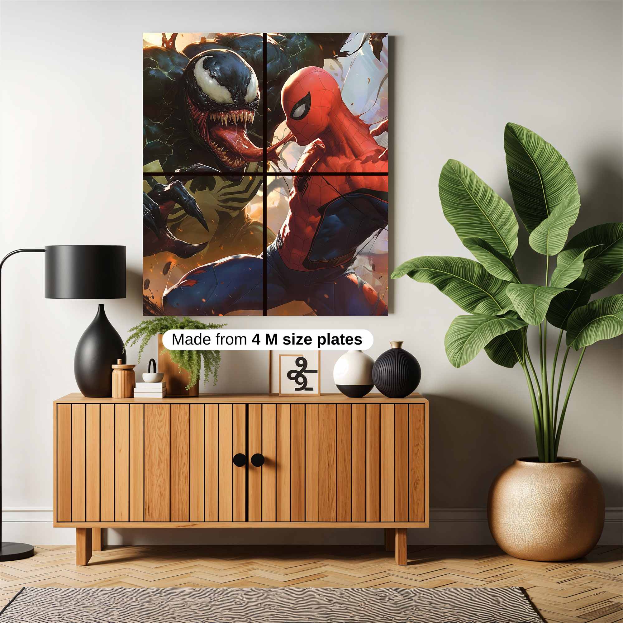 Spider-Man Struggle Safe Wall Magnetic / M