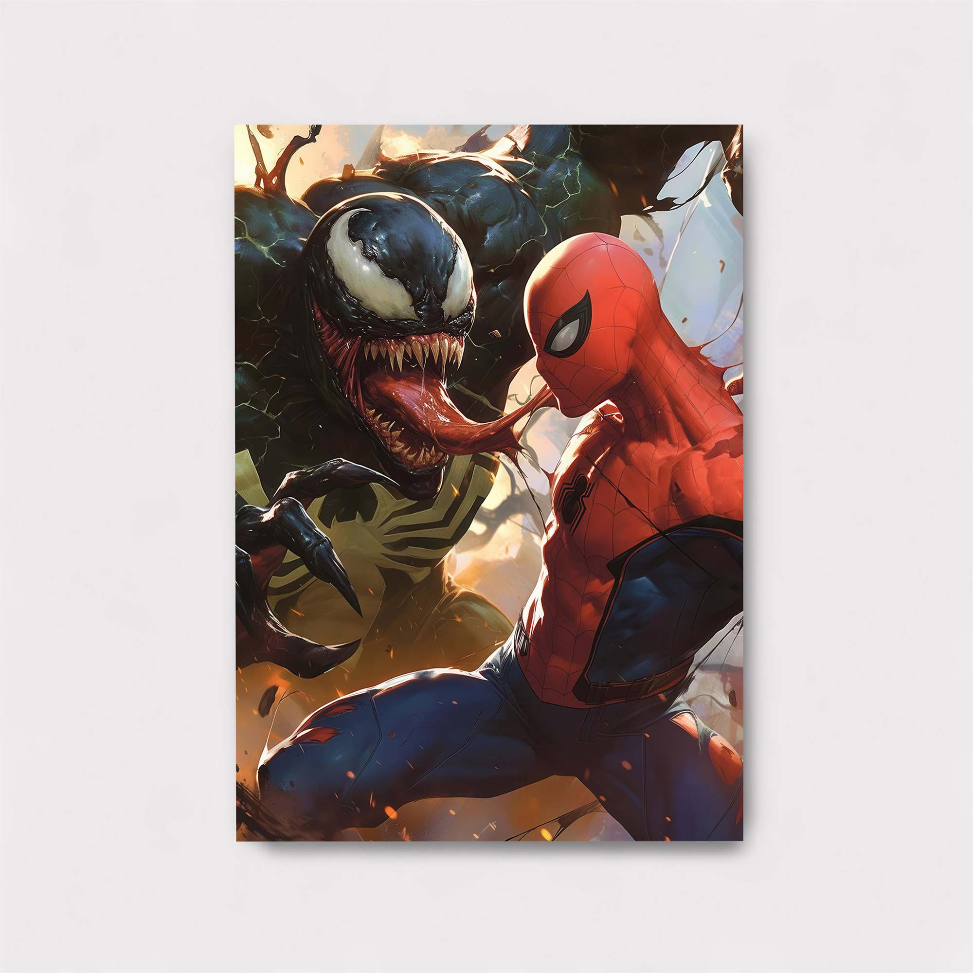 Spider-Man Struggle Safe Wall Magnetic / M