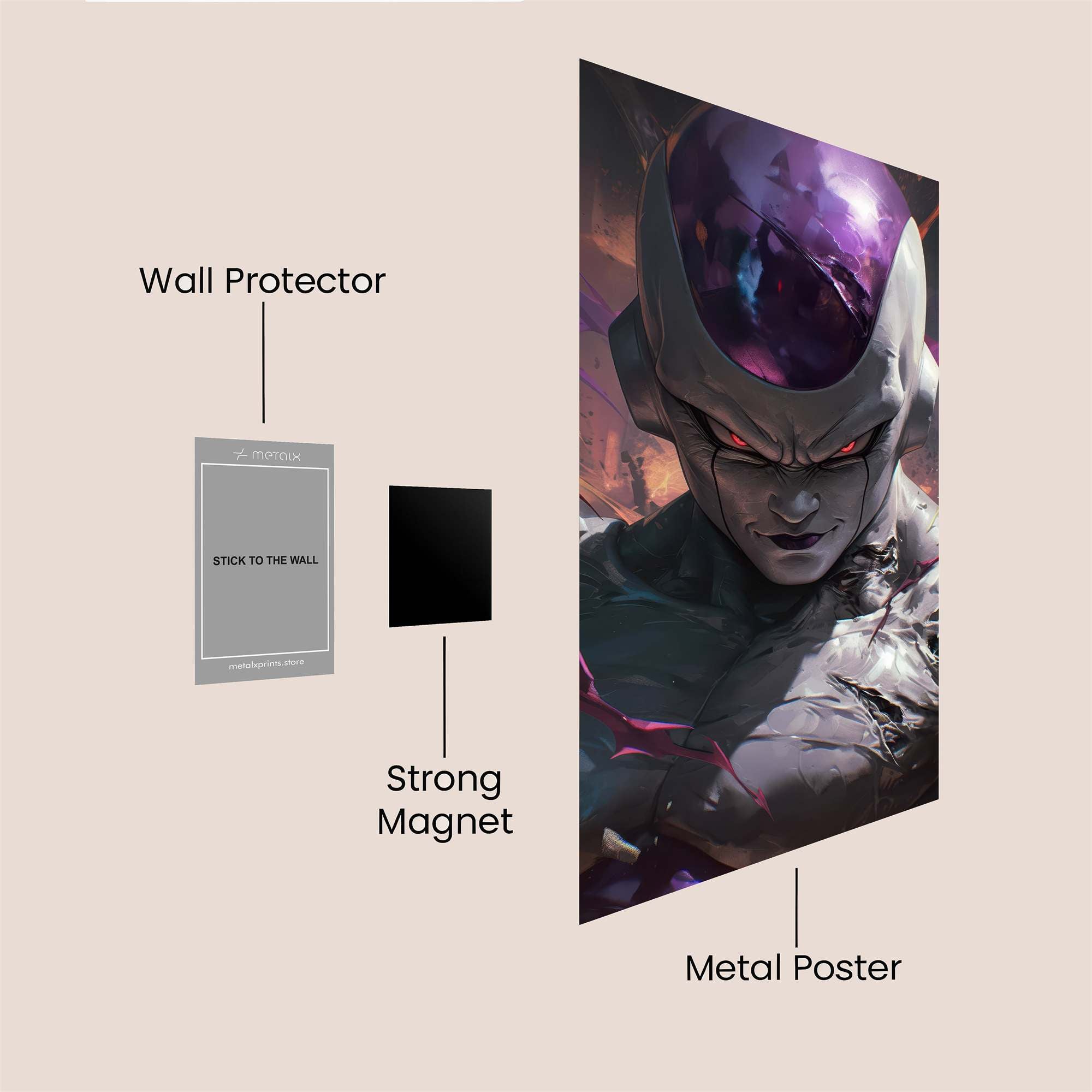 Frieza Fury Safe Wall Magnetic / M