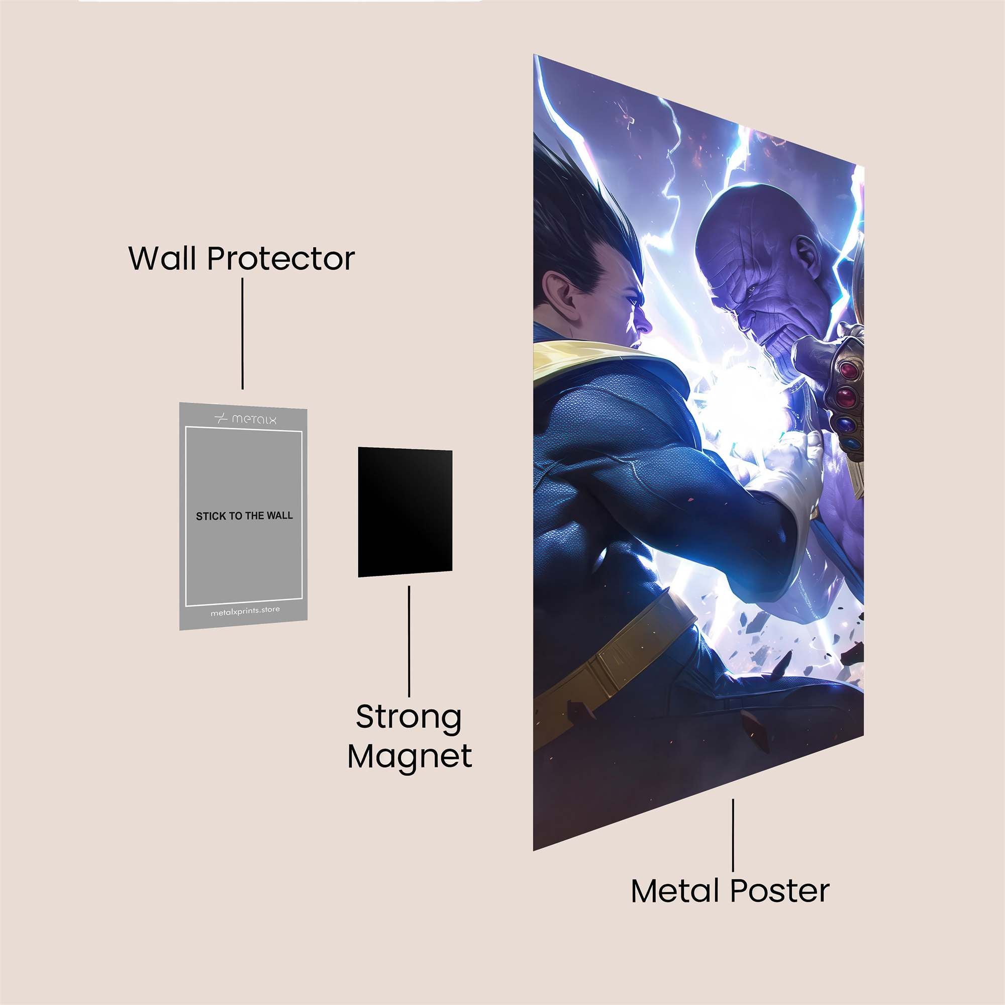 Galactic Clash Safe Wall Magnetic / M