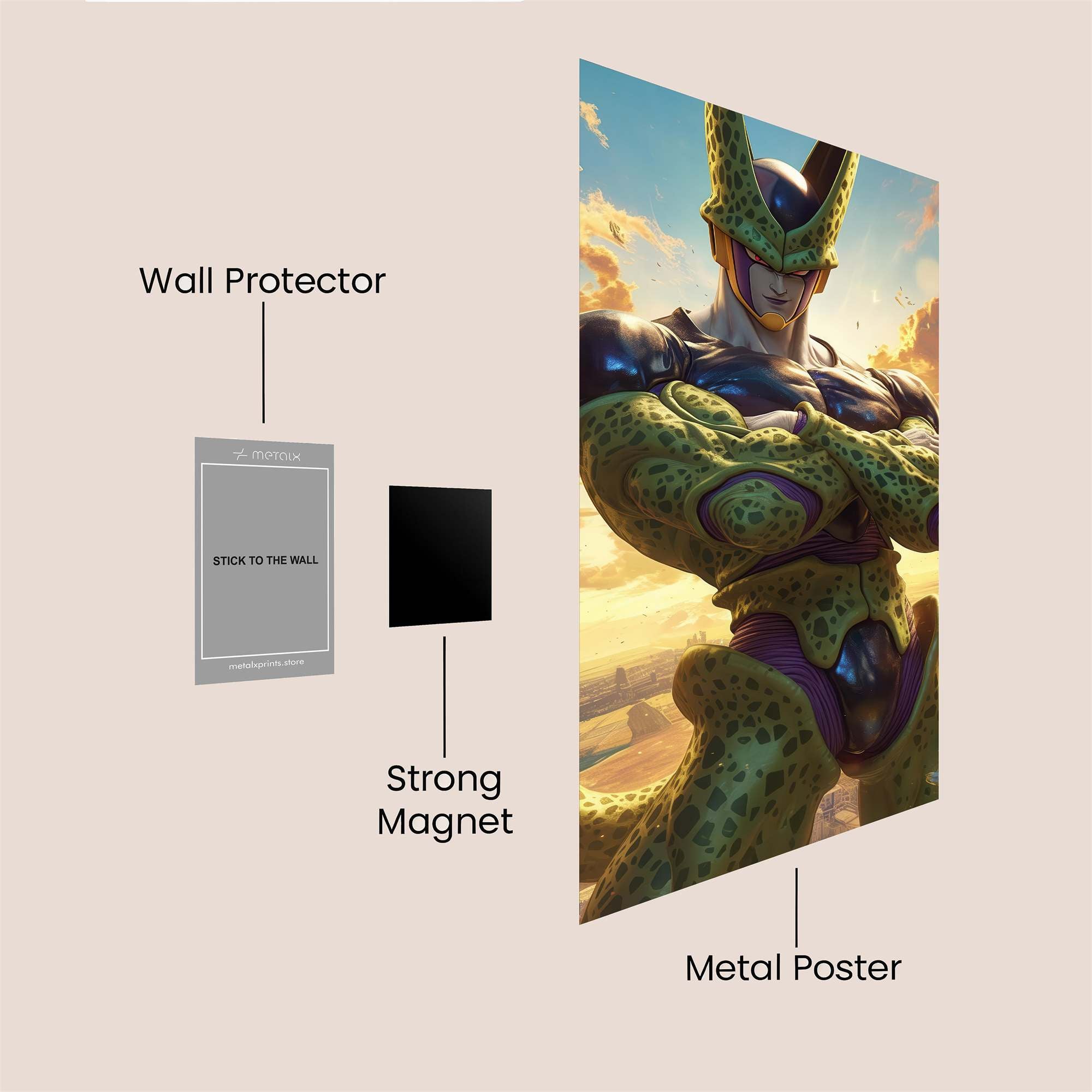 Cell Ascendant Safe Wall Magnetic / M