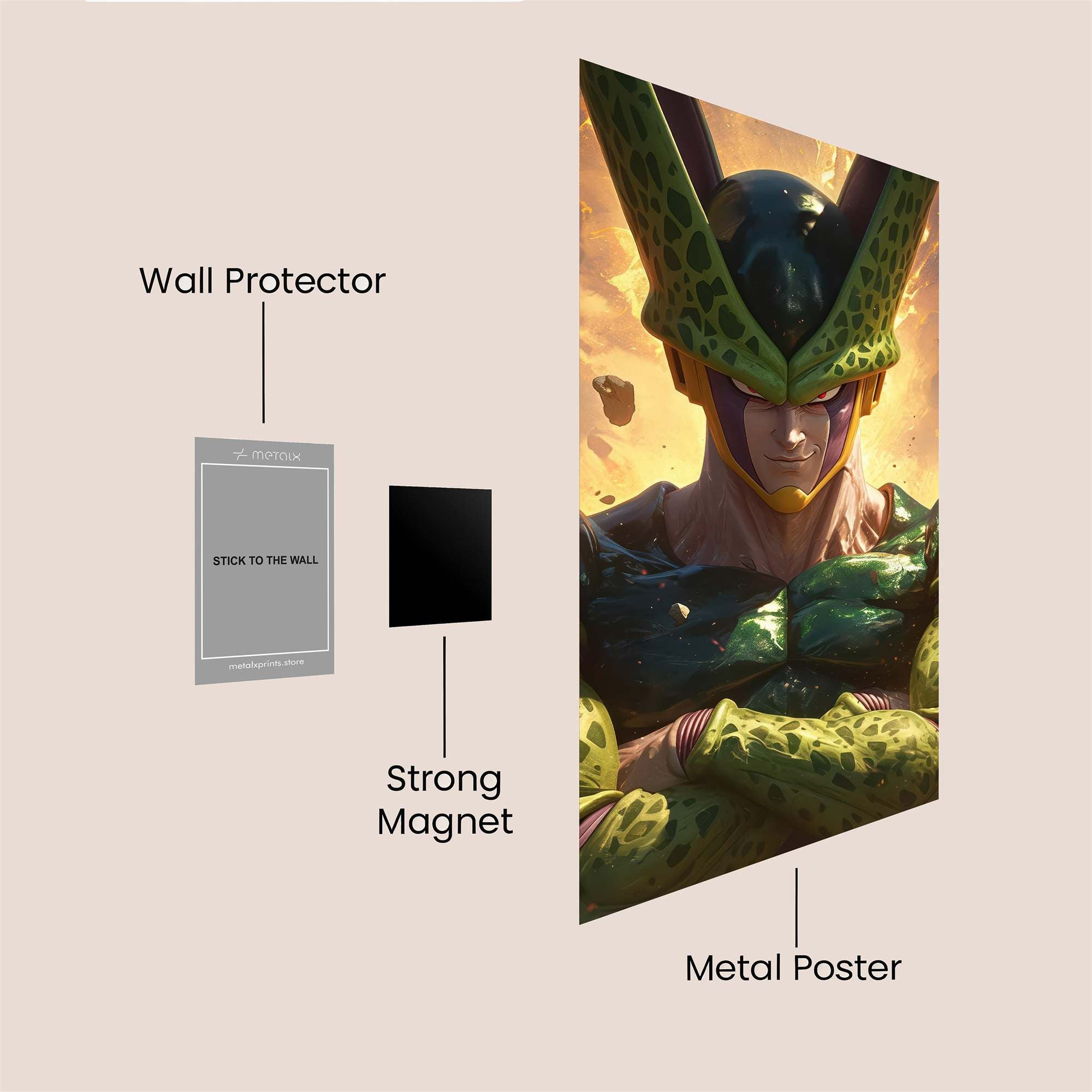 Cell Ascendant Safe Wall Magnetic / M