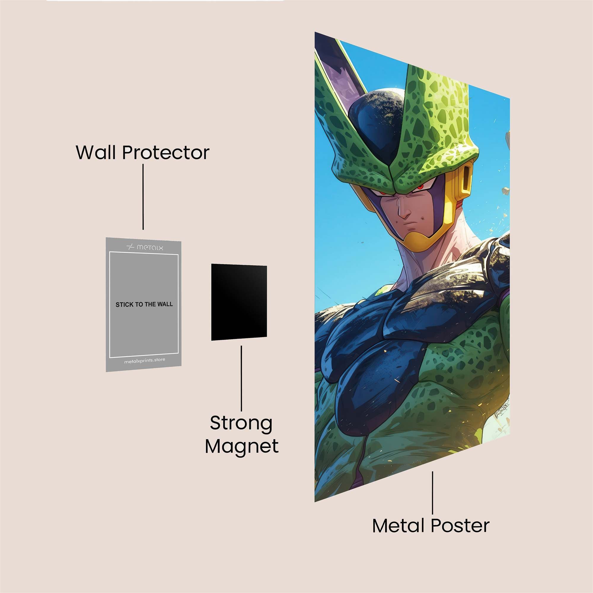 Cell Ascendant Safe Wall Magnetic / M