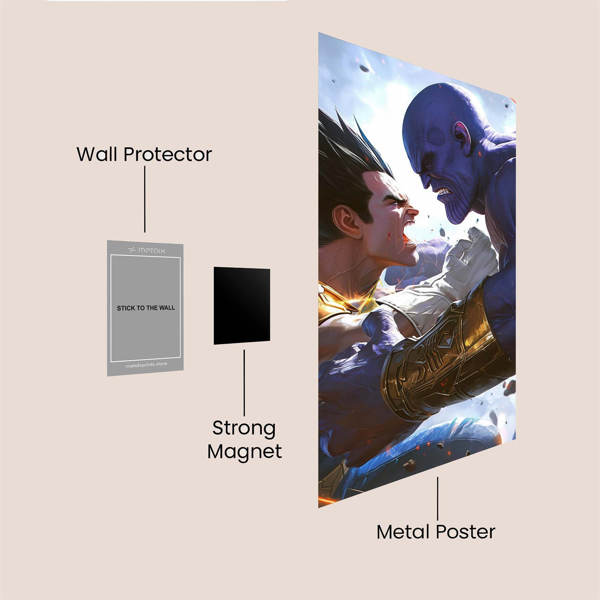 Epic Clash Safe Wall Magnetic / M