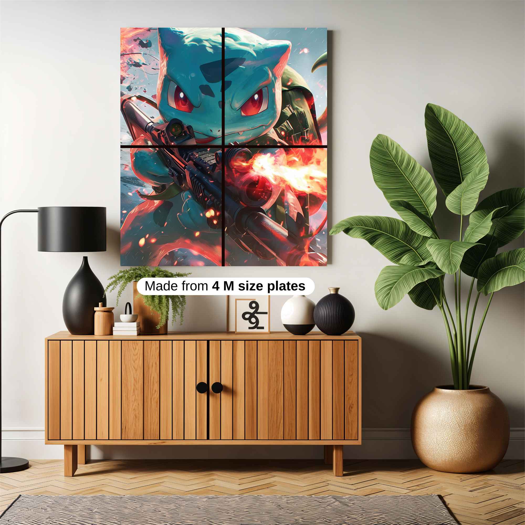 Bulbasaur Blitz Safe Wall Magnetic / M