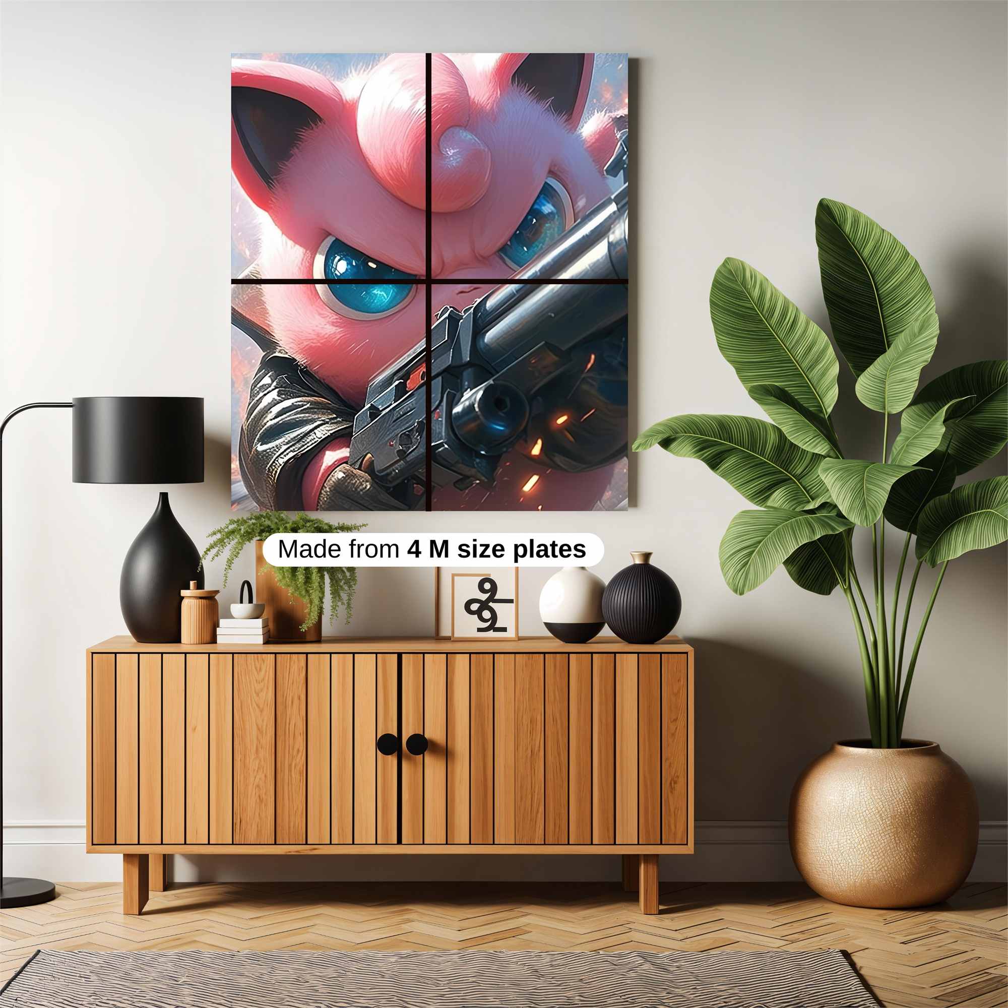 Jigglypuff Vengeance Safe Wall Magnetic / M