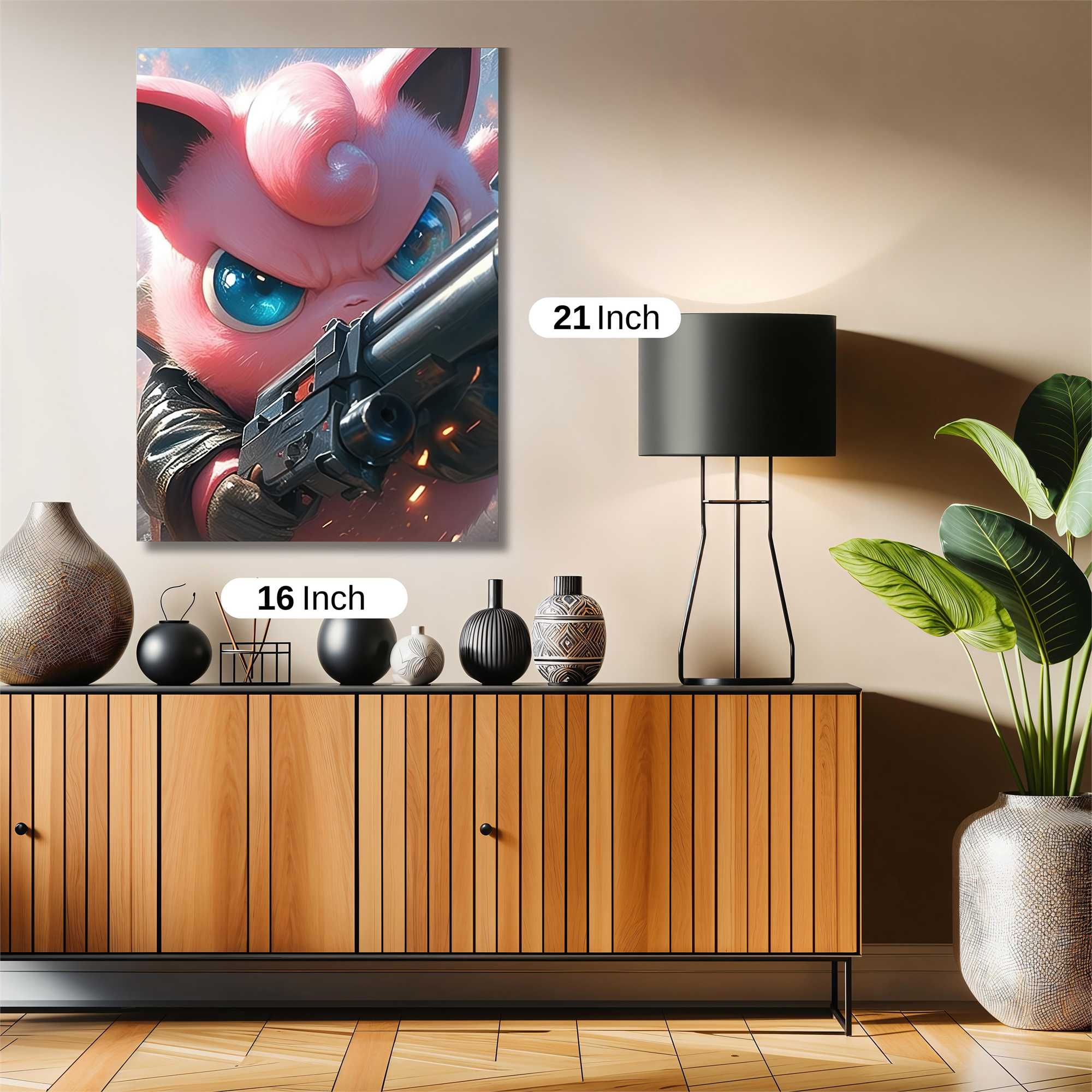 Jigglypuff Vengeance Safe Wall Magnetic / M