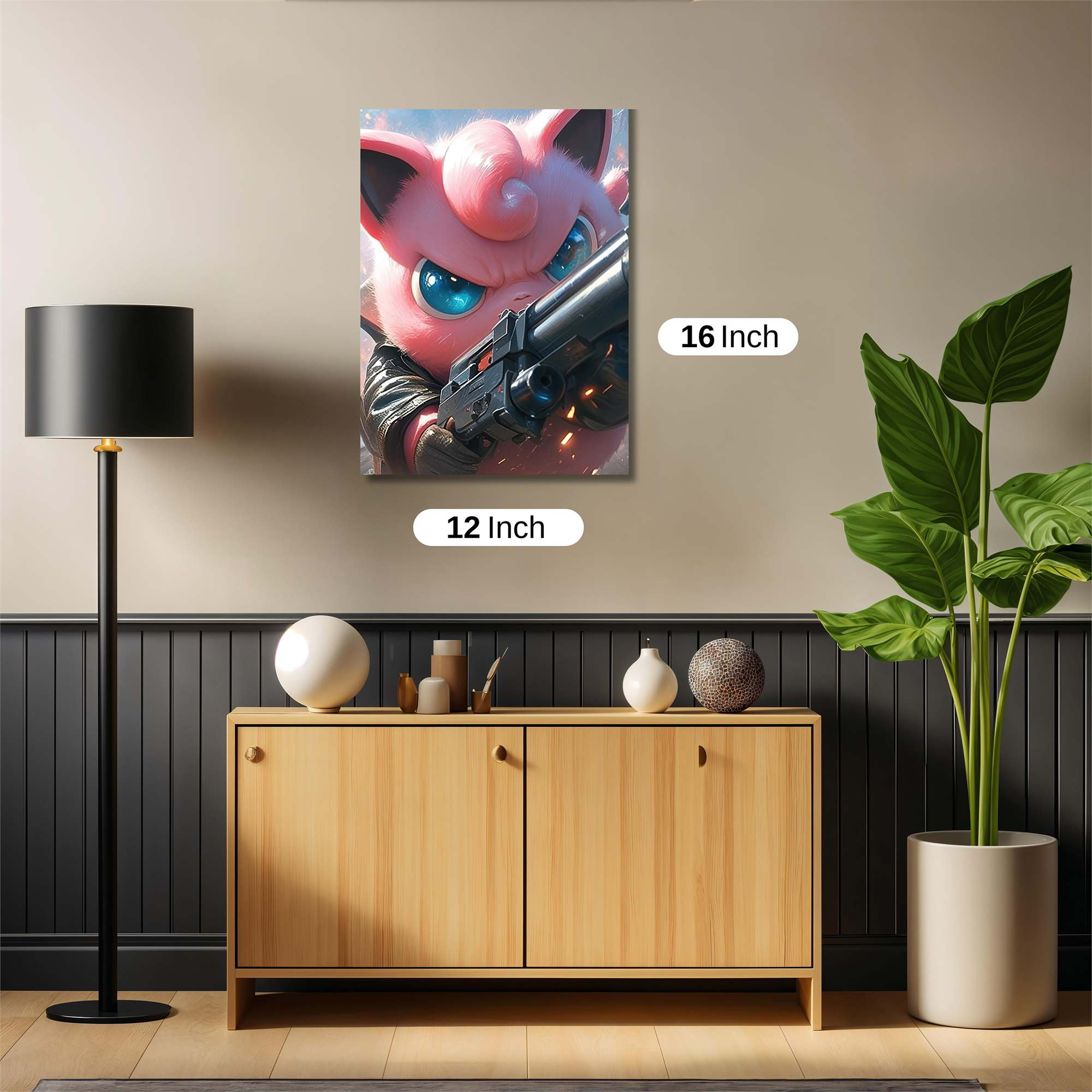 Jigglypuff Vengeance Safe Wall Magnetic / M
