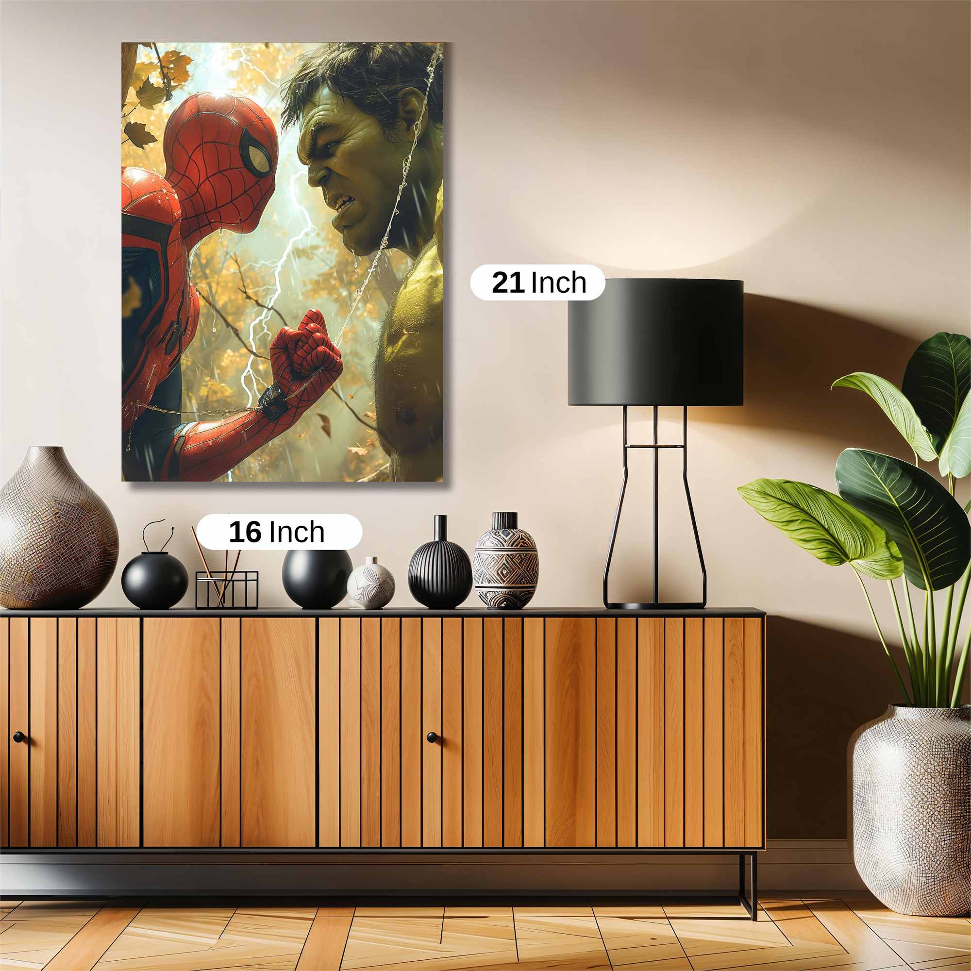 Superhero Clash Safe Wall Magnetic / M