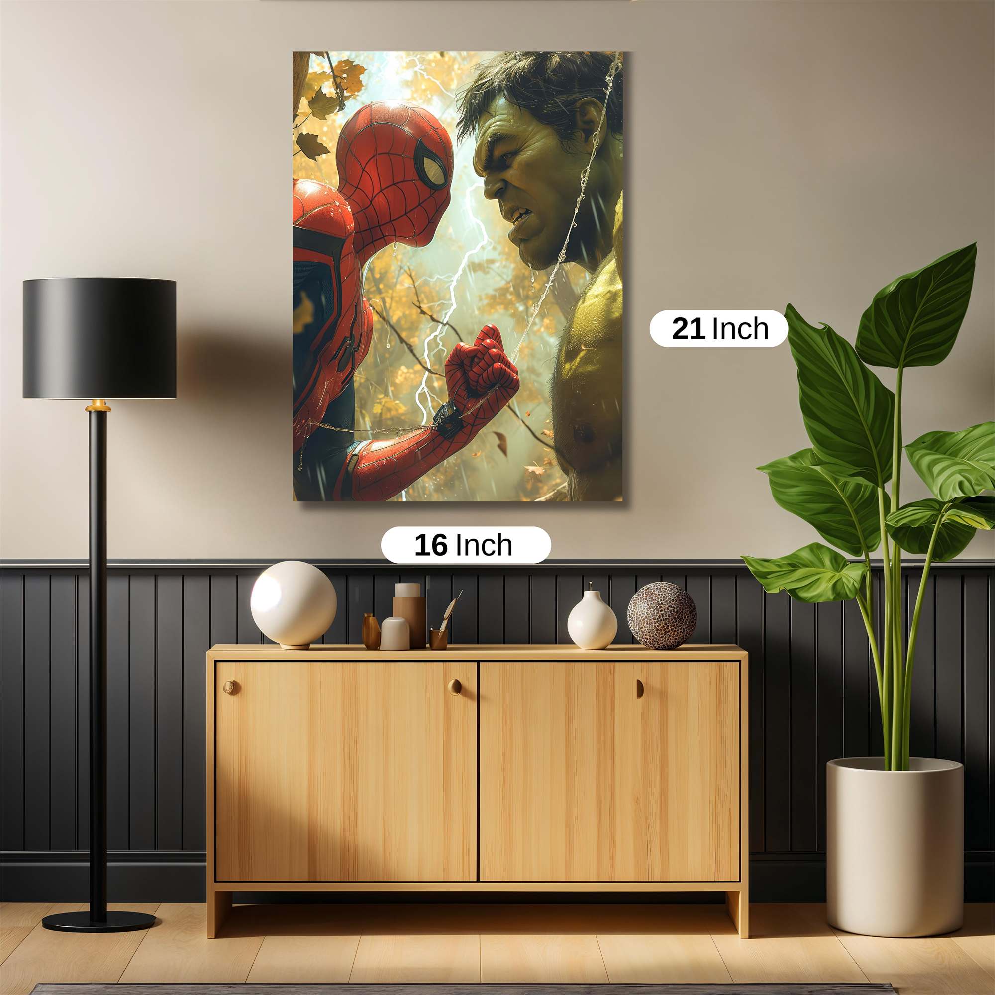 Superhero Clash Safe Wall Magnetic / M