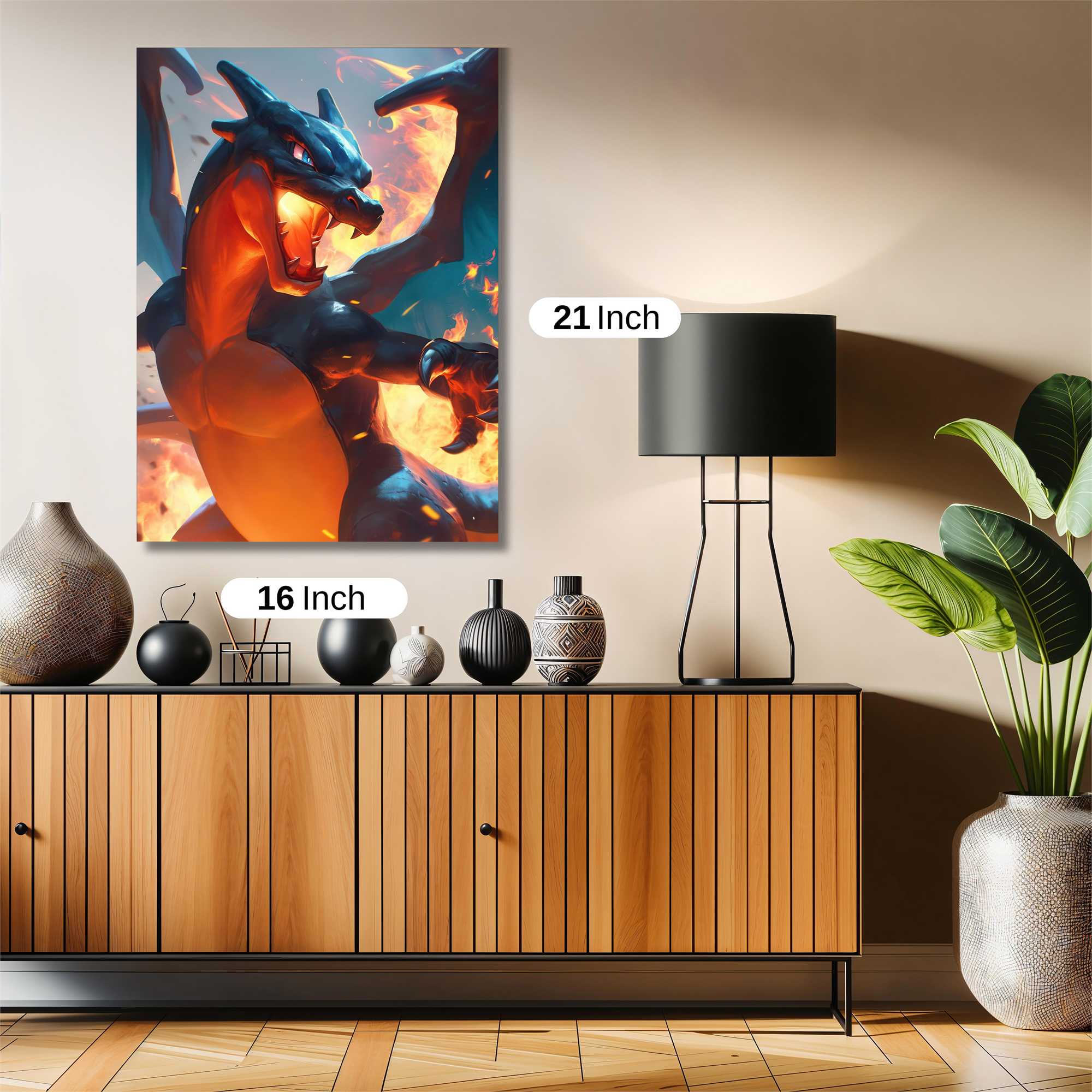 Charizard Fury Safe Wall Magnetic / M