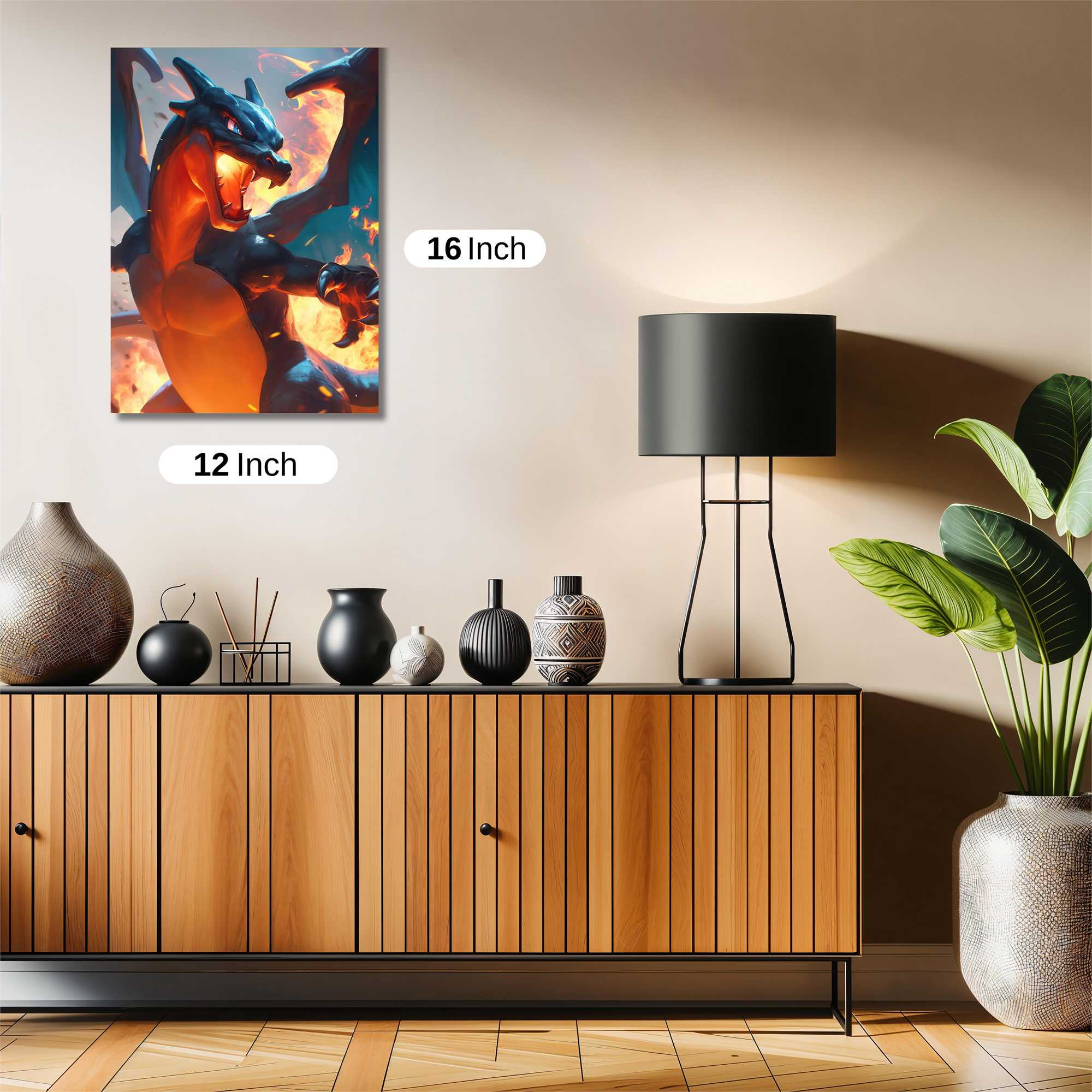 Charizard Fury Safe Wall Magnetic / M