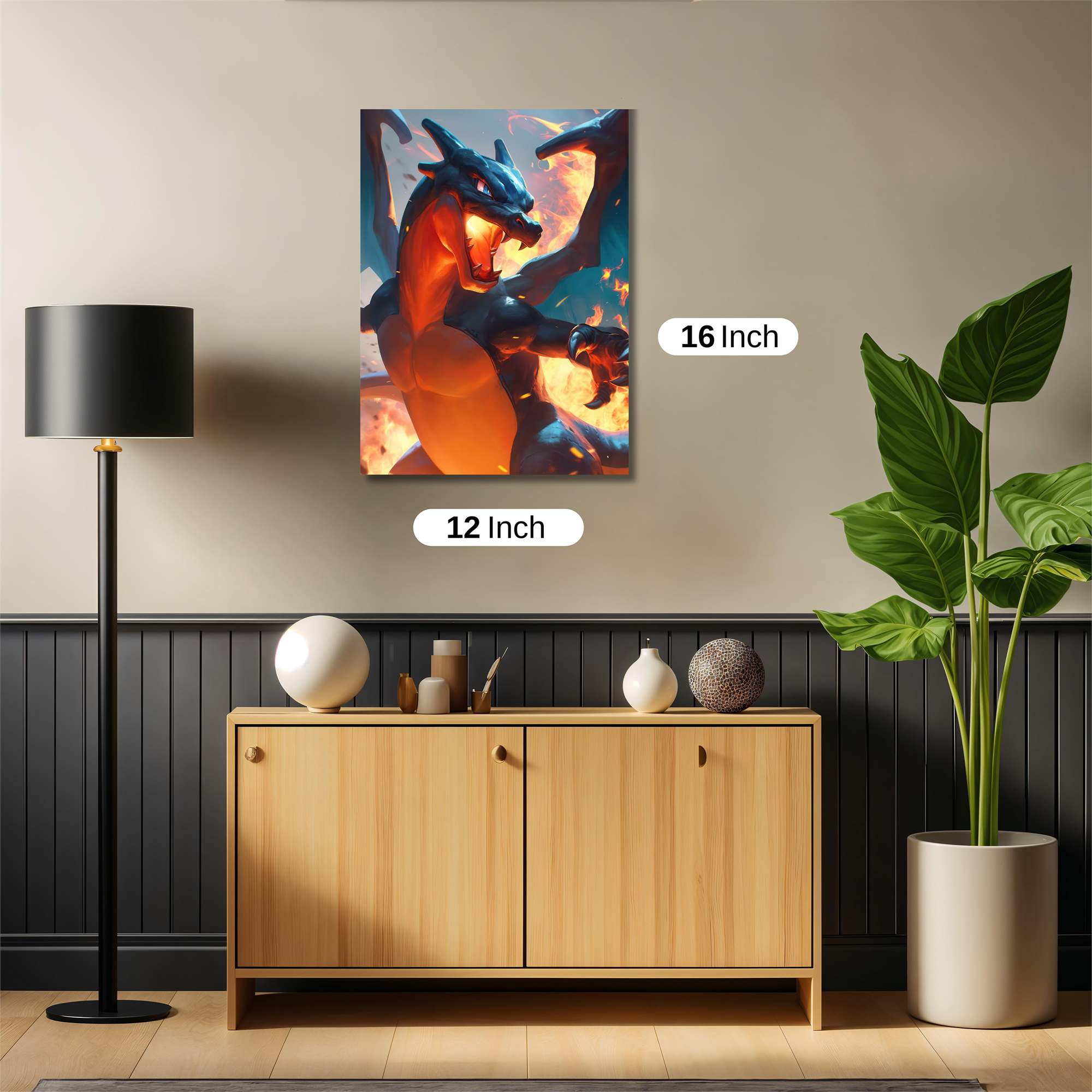 Charizard Fury Safe Wall Magnetic / M