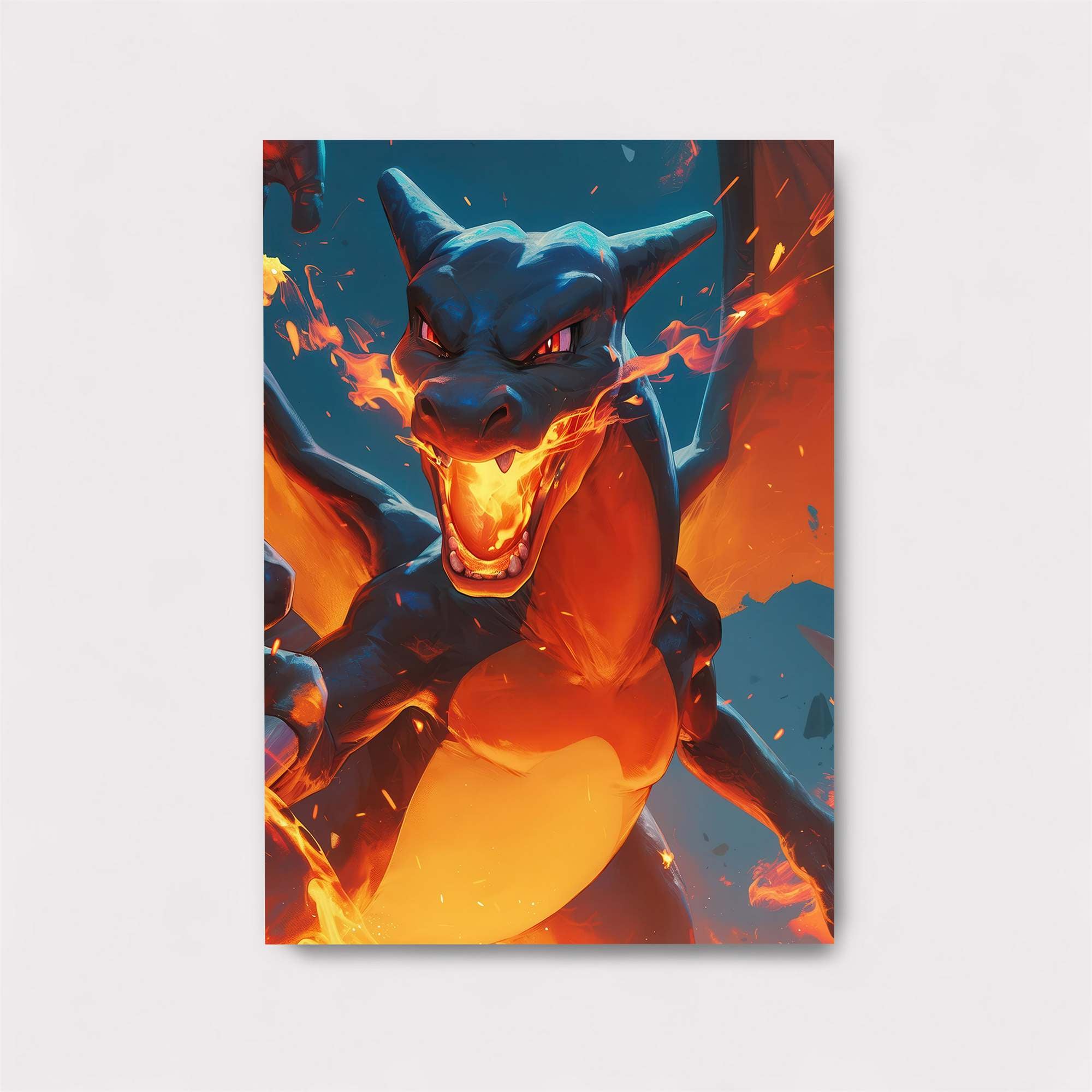 Charizard Fiery Safe Wall Magnetic / M