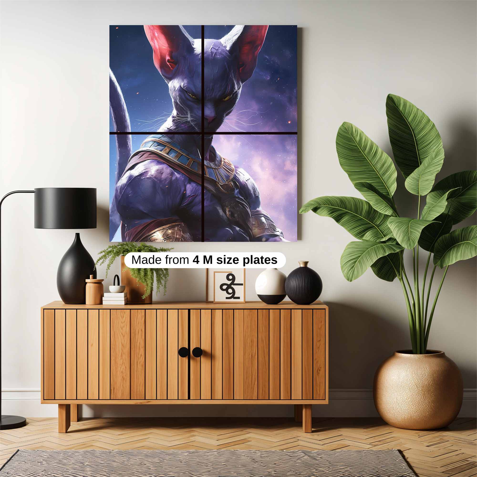 Beerus Majesty Safe Wall Magnetic / M
