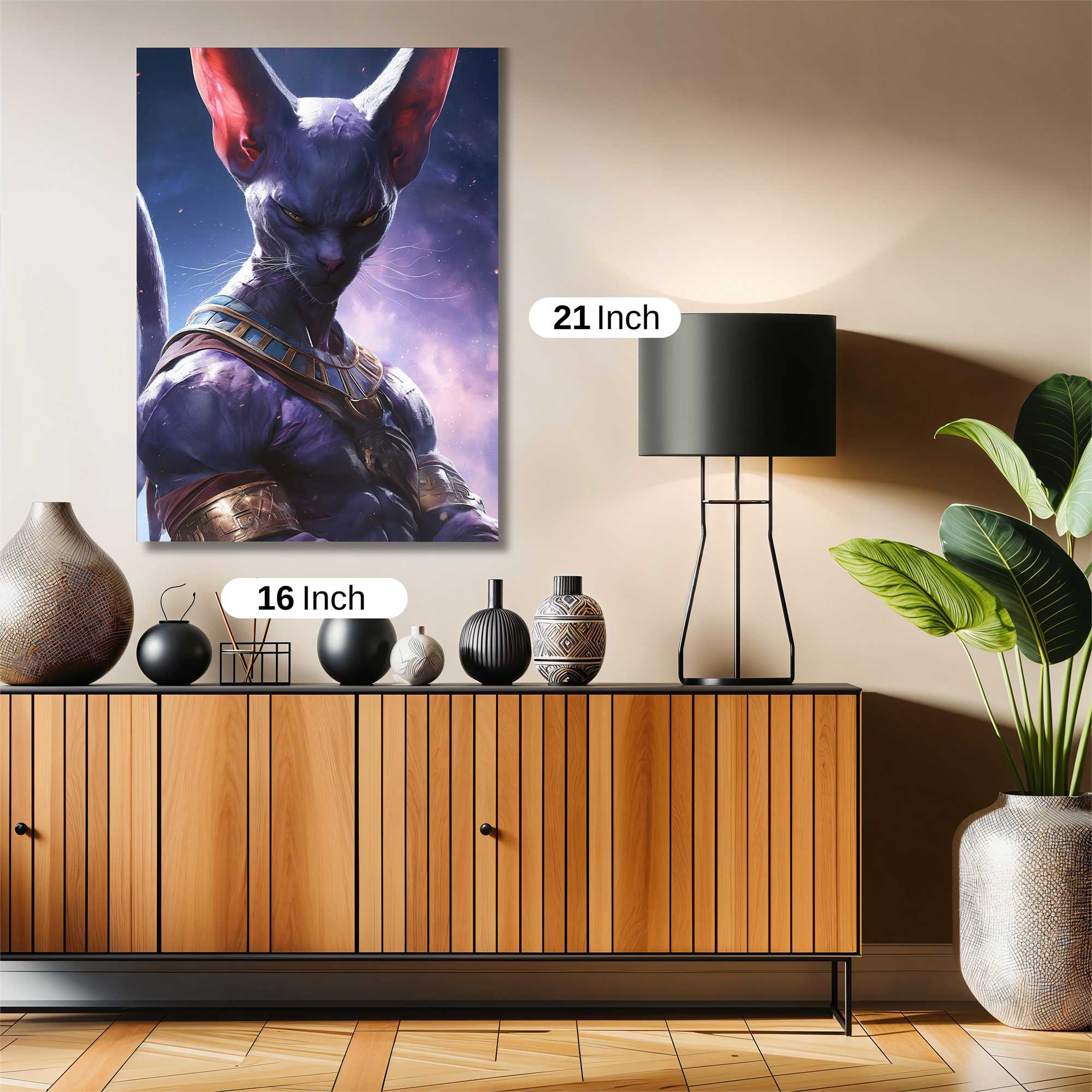 Beerus Majesty Safe Wall Magnetic / M
