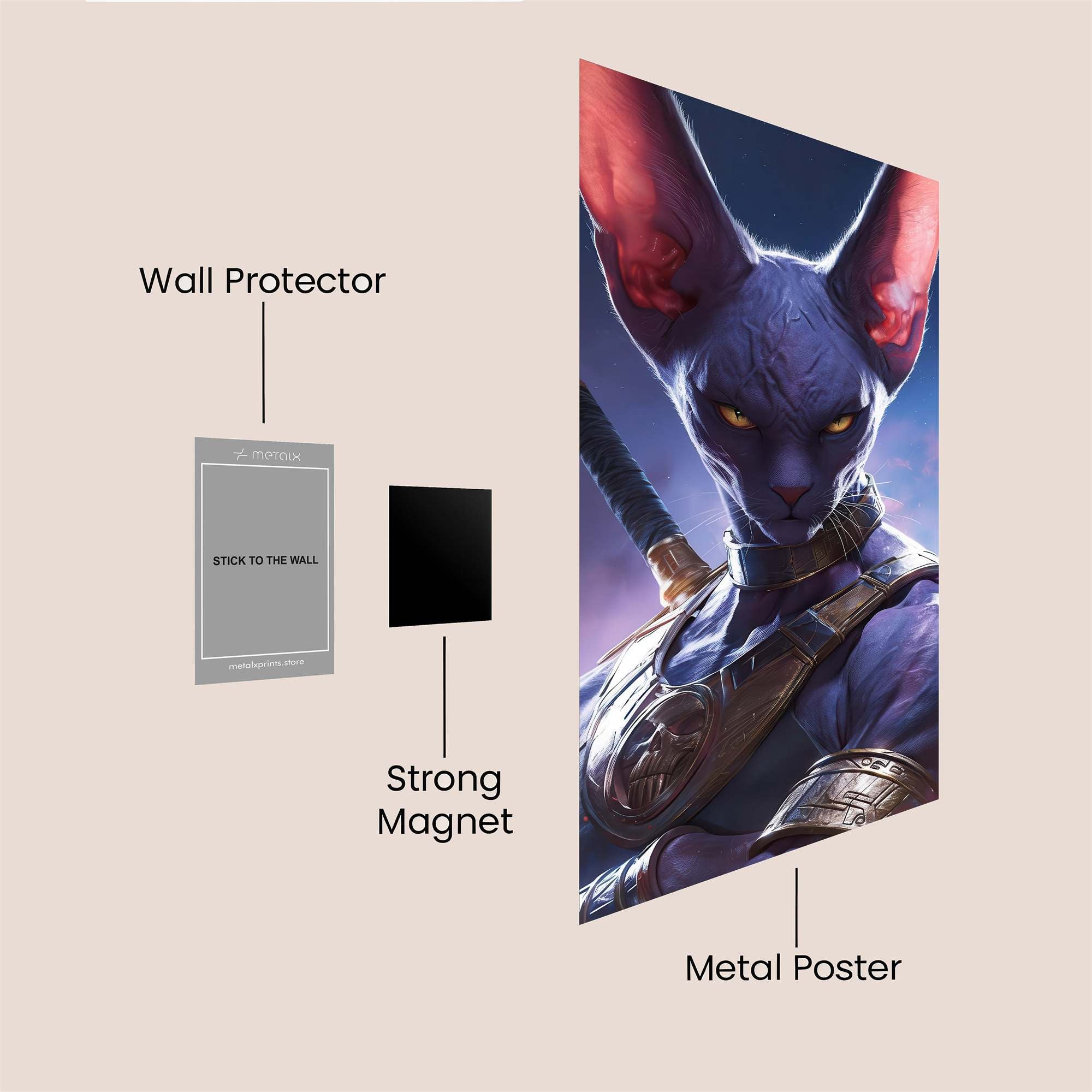 Feline Valor Safe Wall Magnetic / M