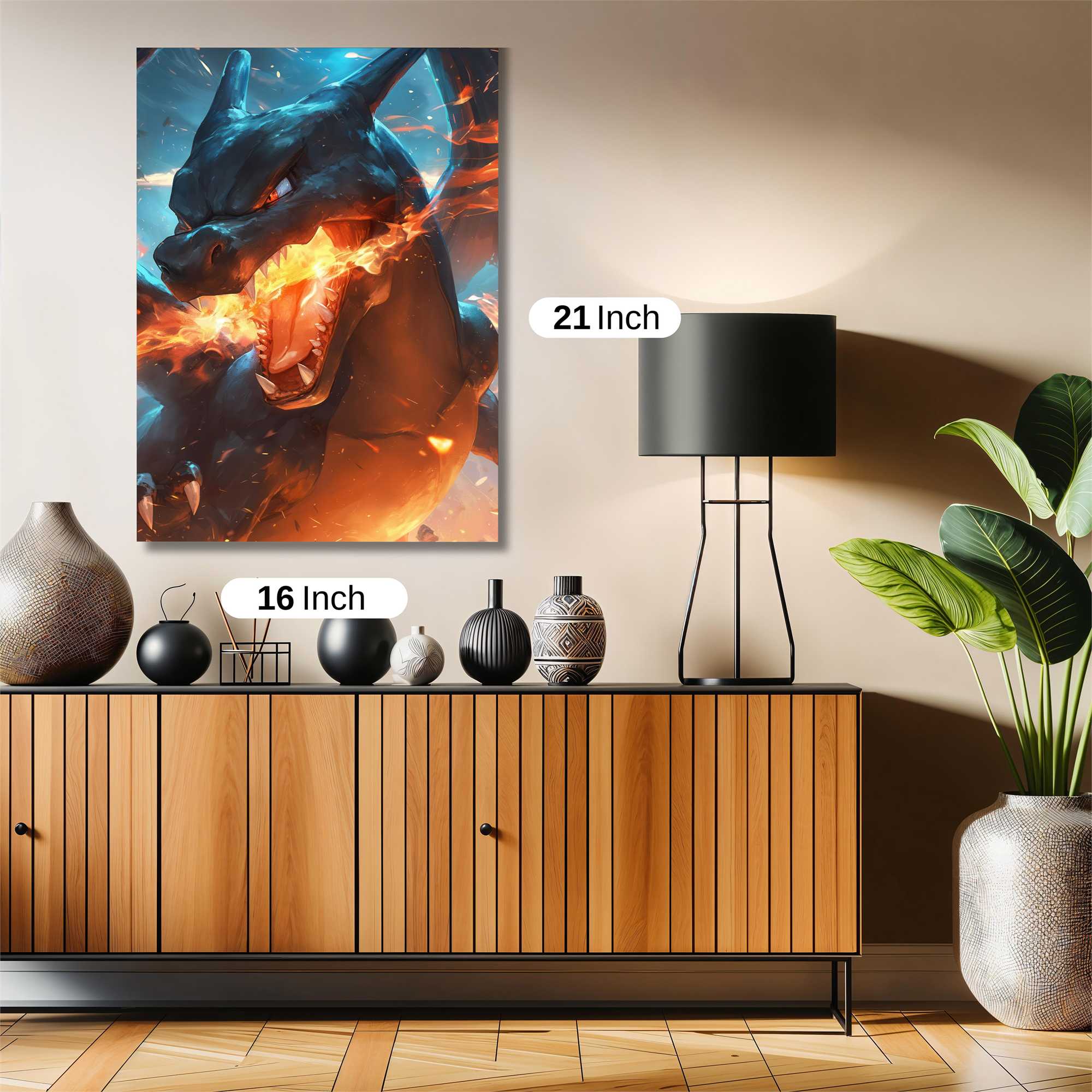 Charizard Fury Safe Wall Magnetic / M