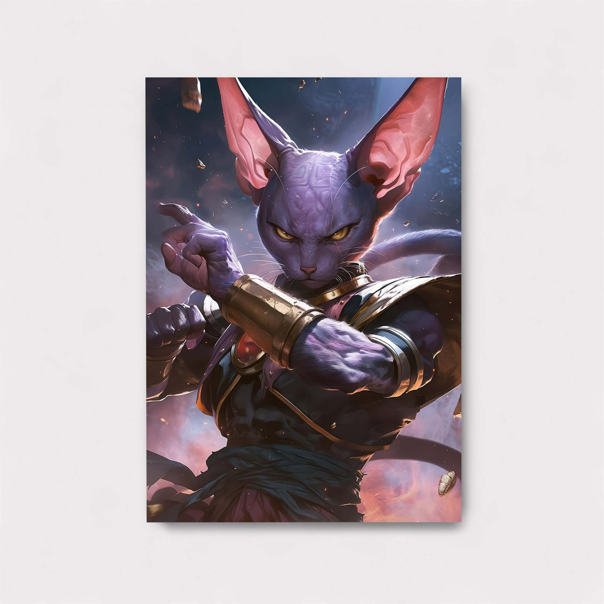 Beerus Majesty Safe Wall Magnetic / M