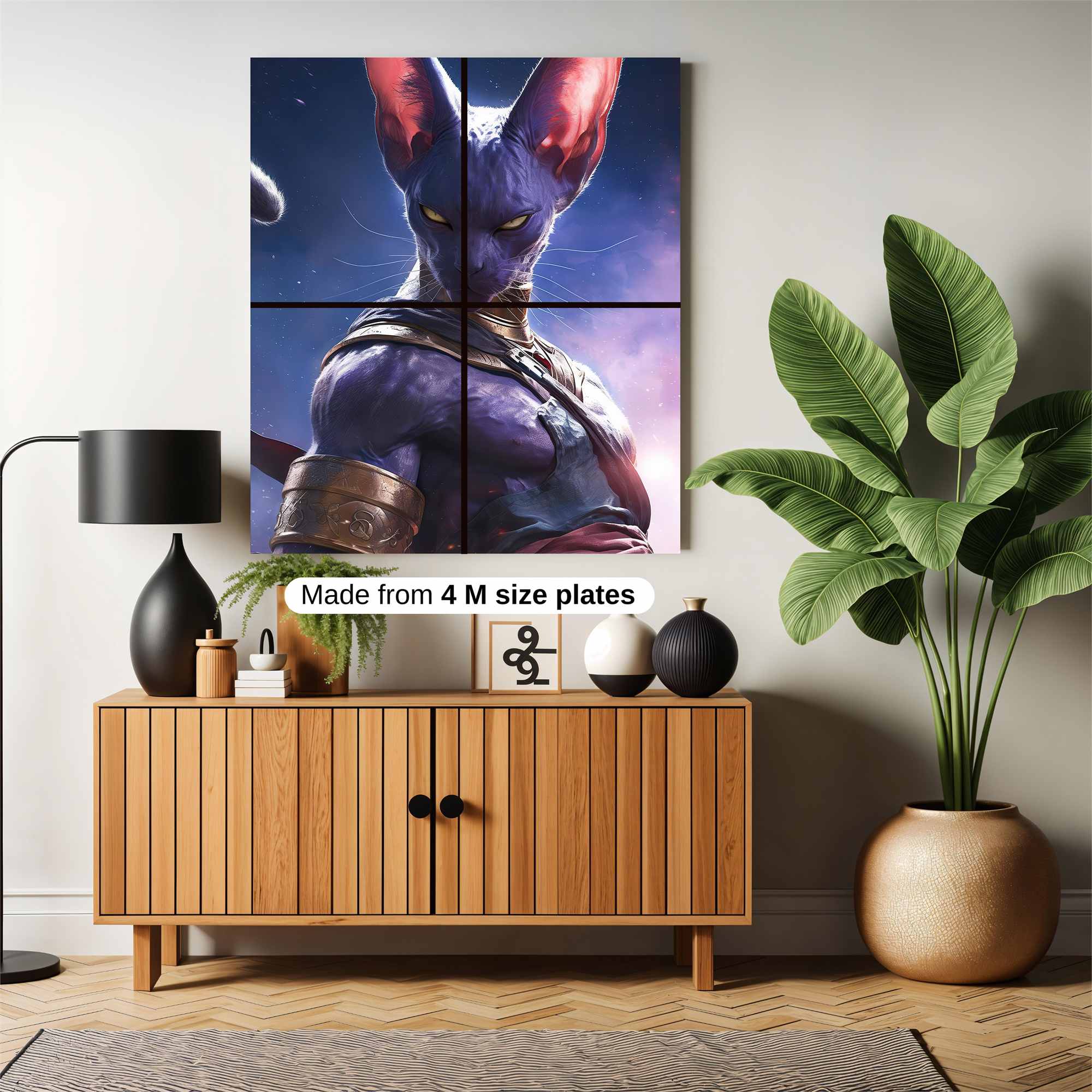 Feline Majesty Safe Wall Magnetic / M