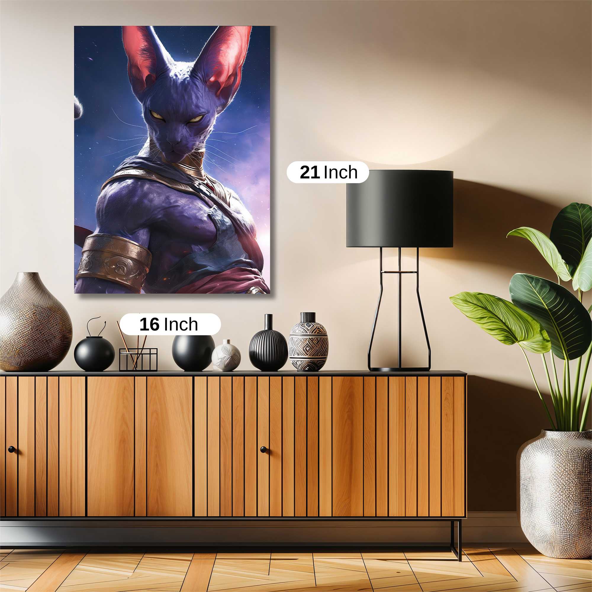 Feline Majesty Safe Wall Magnetic / M