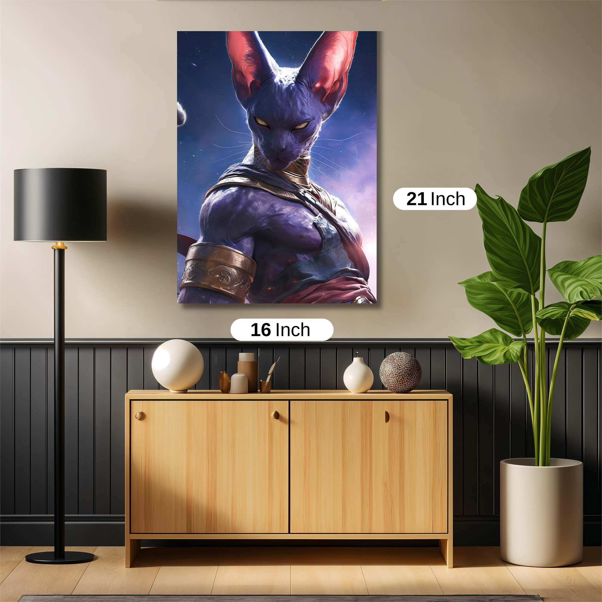 Feline Majesty Safe Wall Magnetic / M