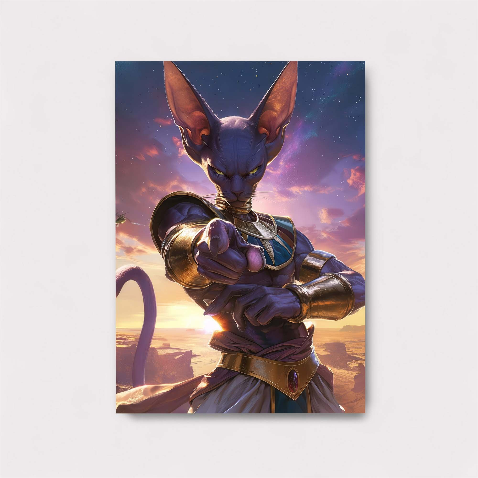 Beerus Majesty Safe Wall Magnetic / M