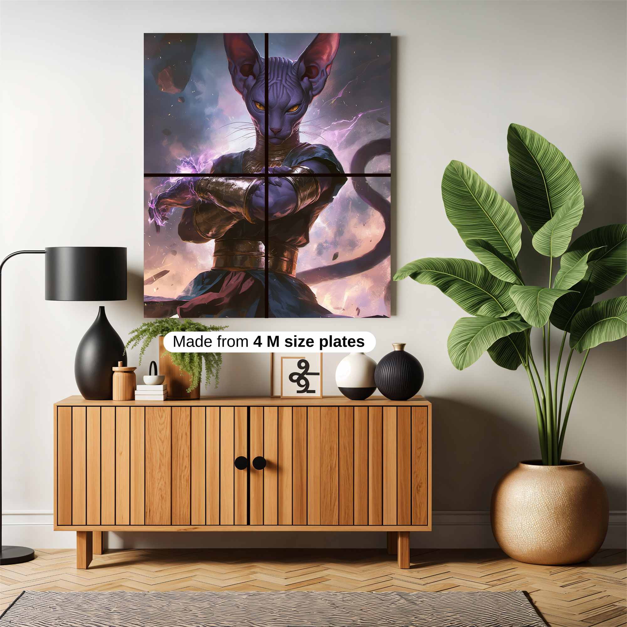 Feline Majesty Safe Wall Magnetic / M