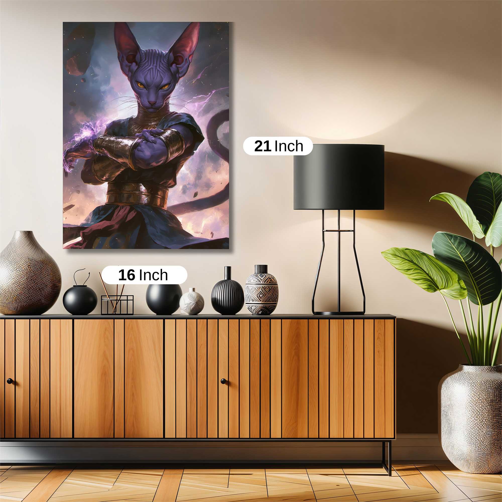 Feline Majesty Safe Wall Magnetic / M