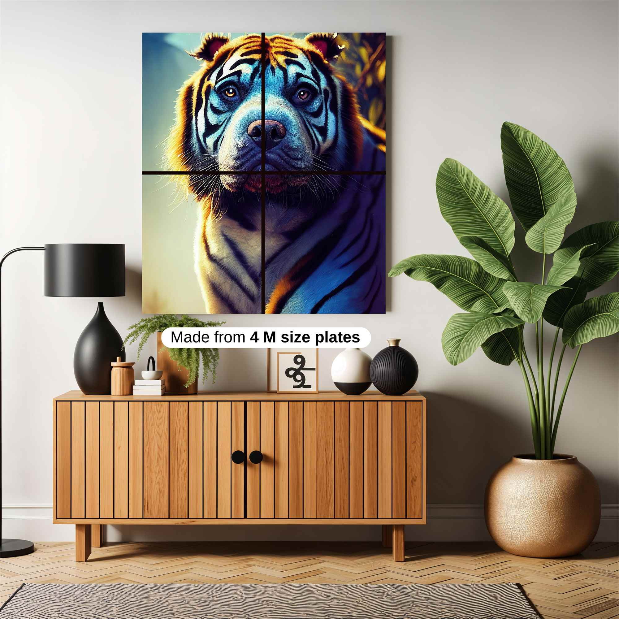 Tiger Serenity Safe Wall Magnetic / M