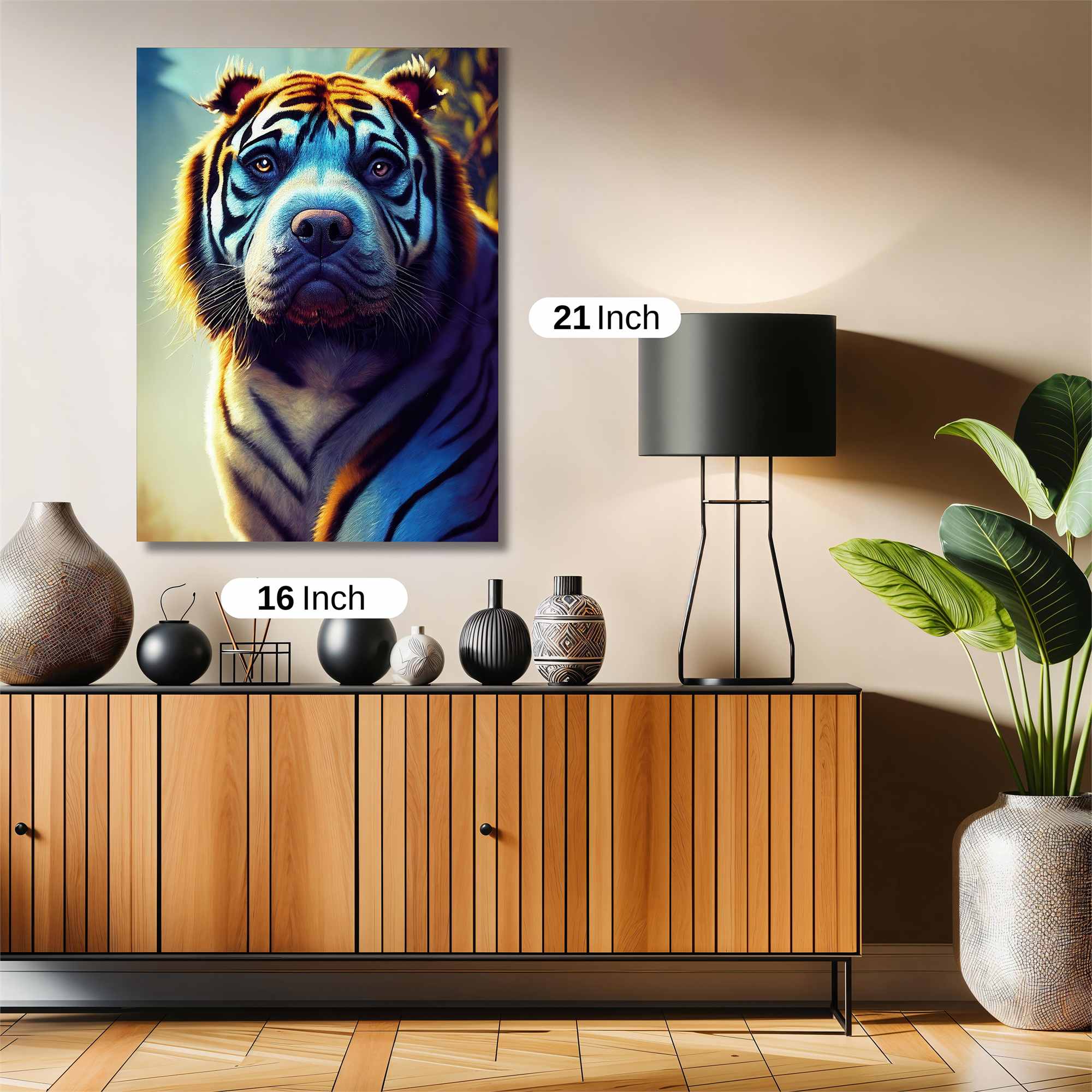 Tiger Serenity Safe Wall Magnetic / M