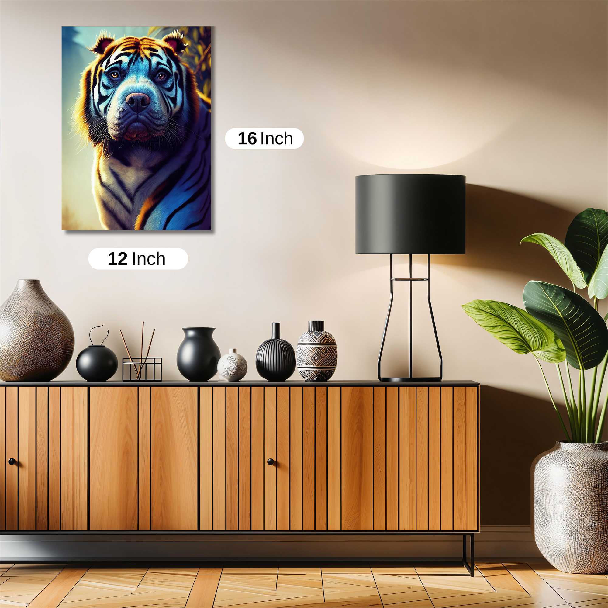 Tiger Serenity Safe Wall Magnetic / M